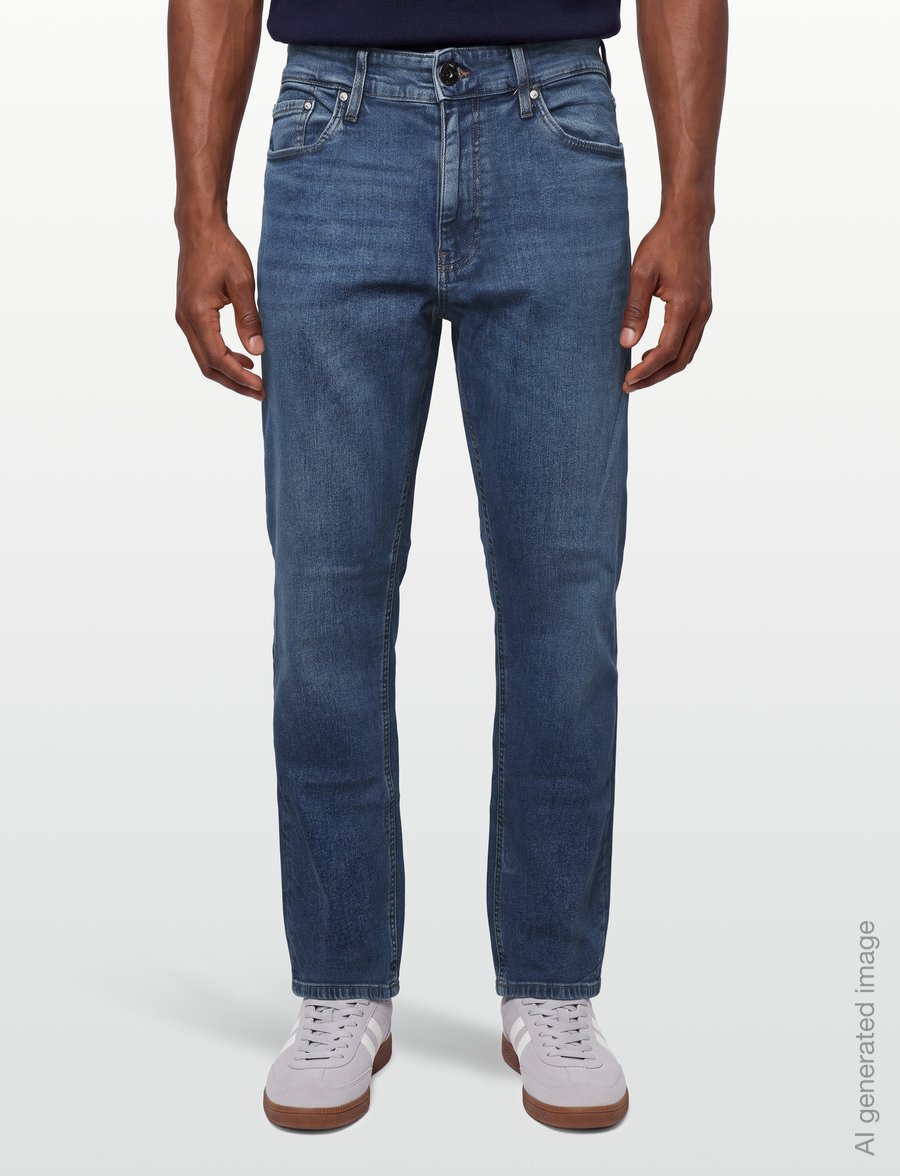INDICODE - INVince - tapered jeans - medium indigo - 3