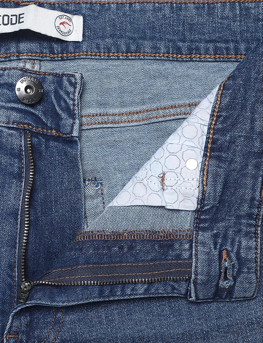 INDICODE - INVince - alt kitsenevad teksad - medium indigo - 3