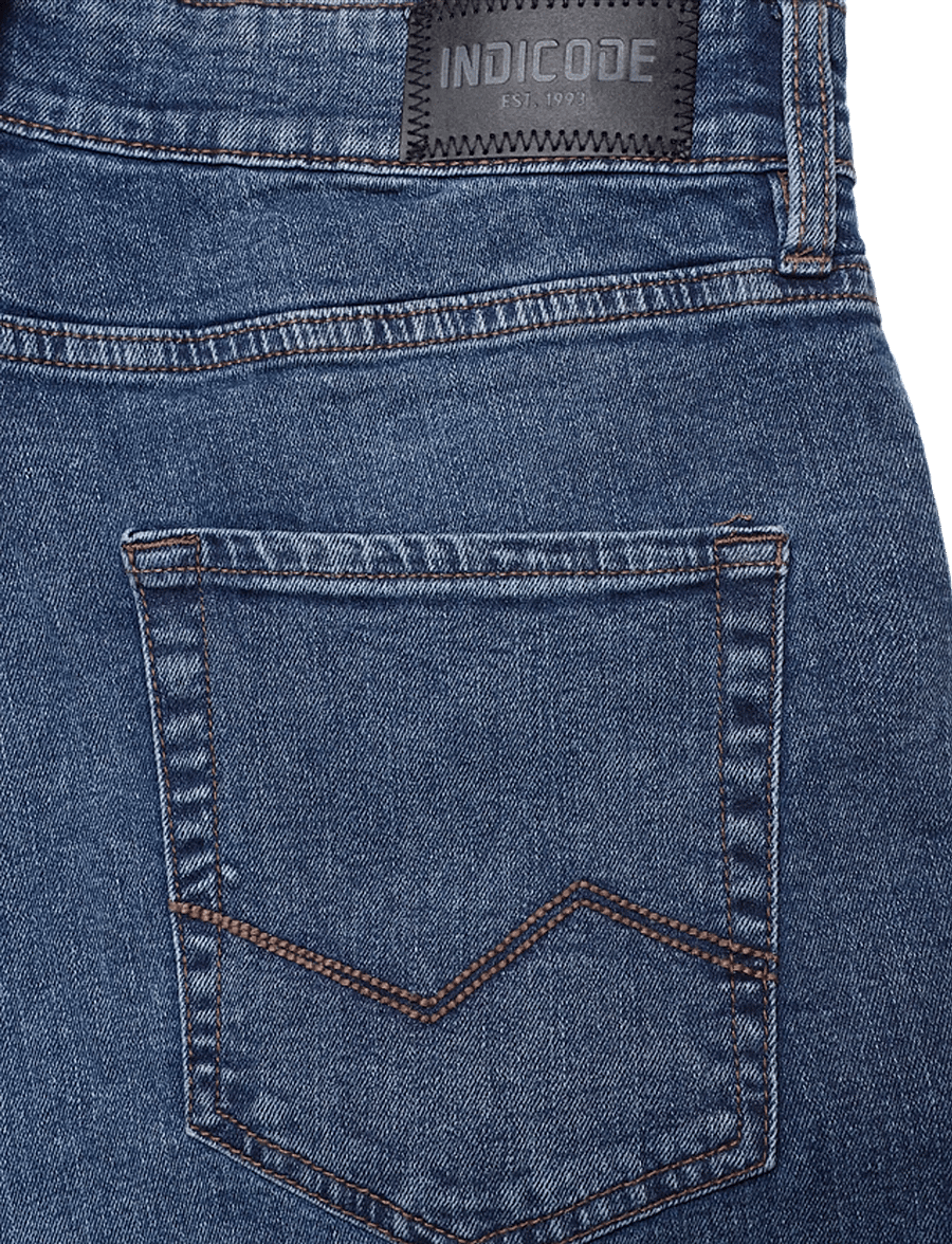 INDICODE - INVince - alt kitsenevad teksad - medium indigo - 4