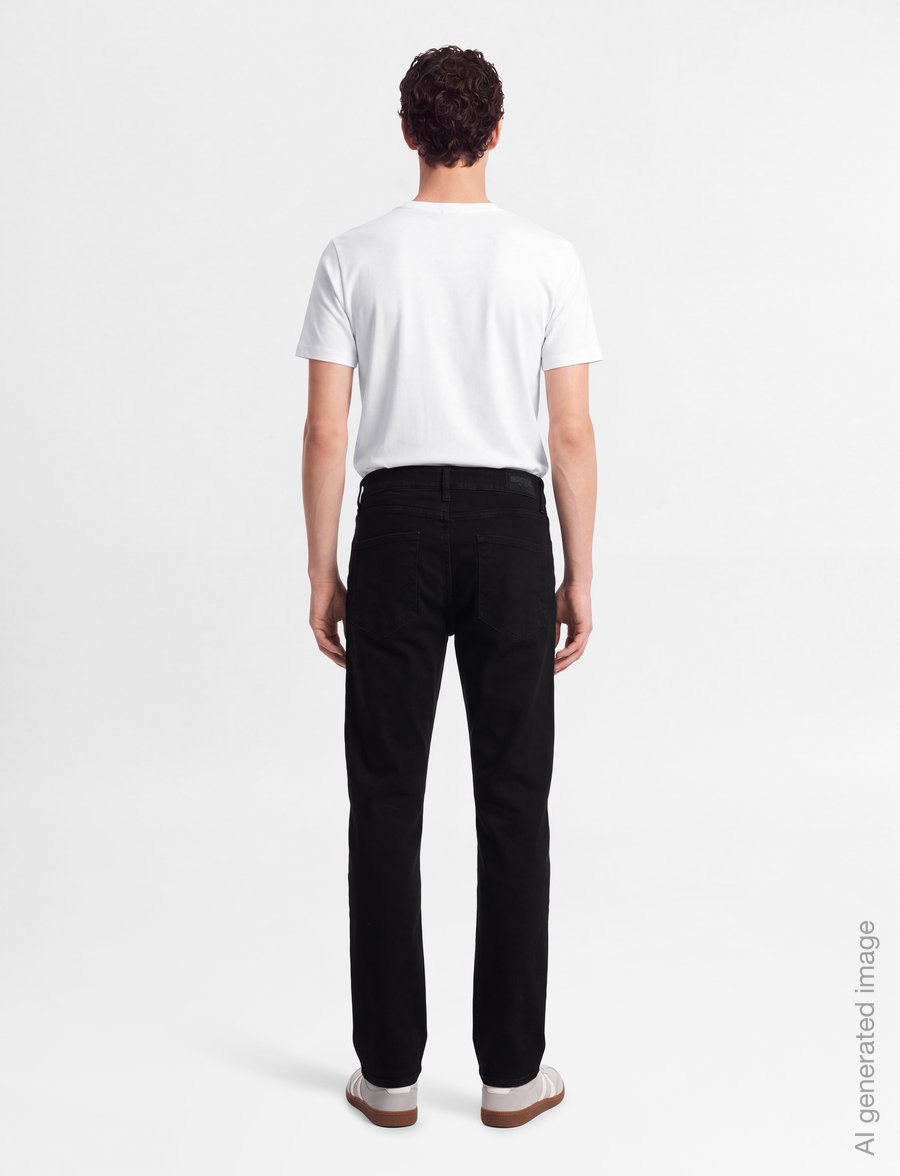 INDICODE - INVince - alt kitsenevad teksad - ultra black - 4