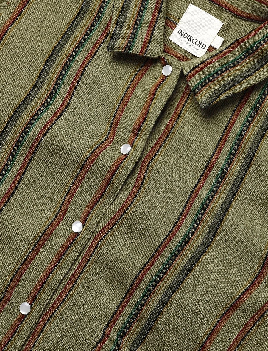 INDI&COLD - VI26AD110 - utility jackets - 703.khaki - 4