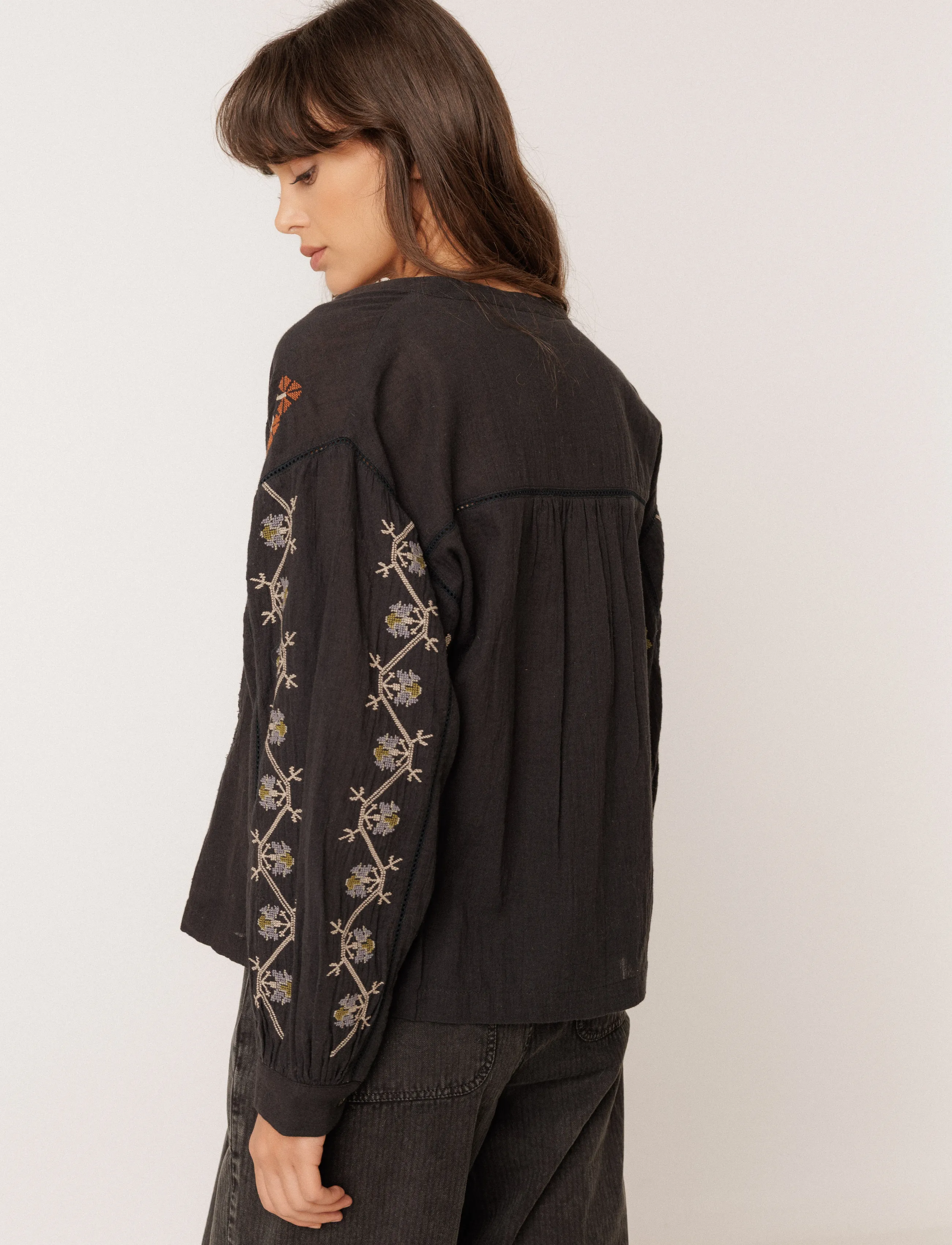 INDI&COLD VI26AD146 - Skjorter - 900.NEGRO / black