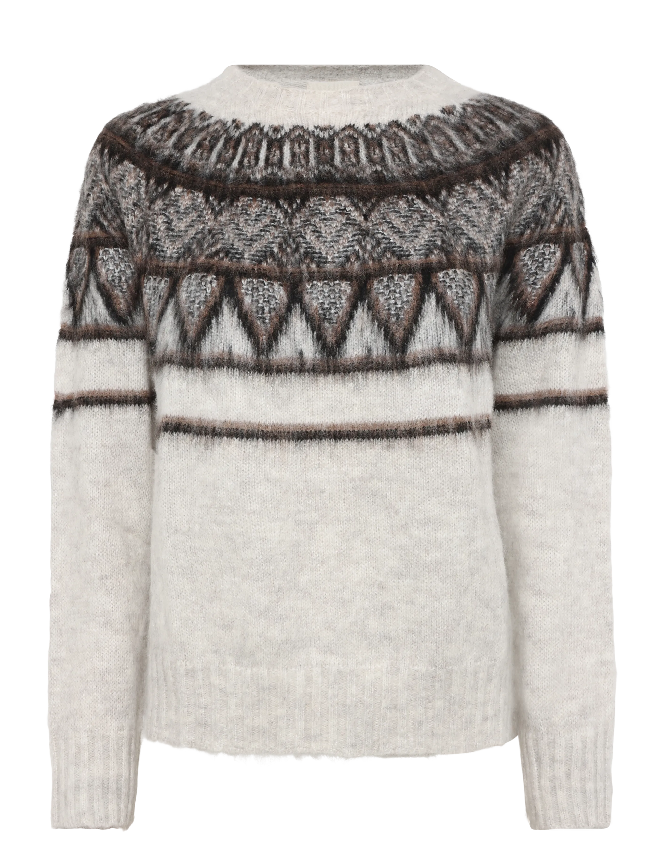 INDI&COLD VI26AX598 - Pullover - 102.CRUDO / cream