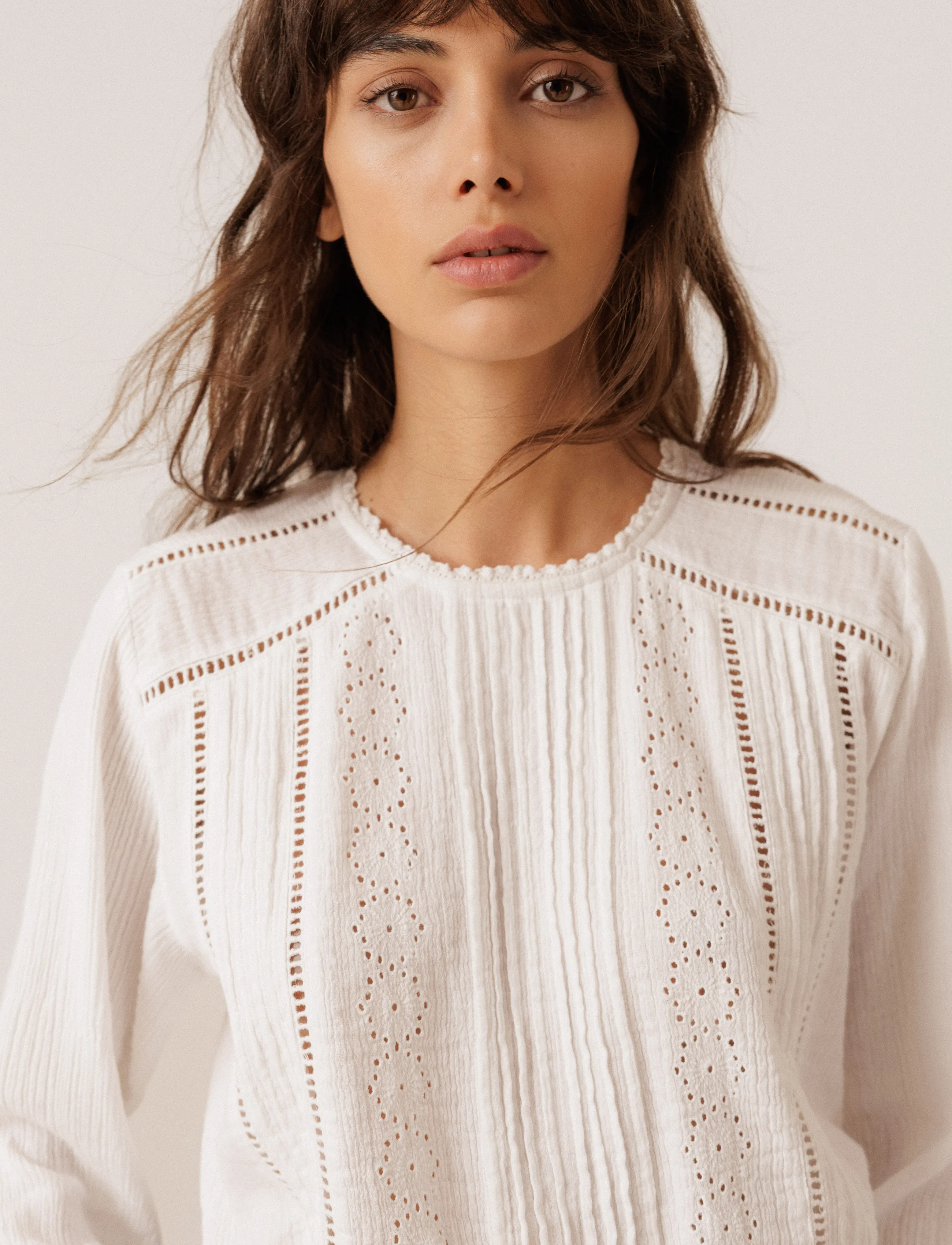 INDI&COLD VI26BK161 - Blusar - 0.BLANCO / white