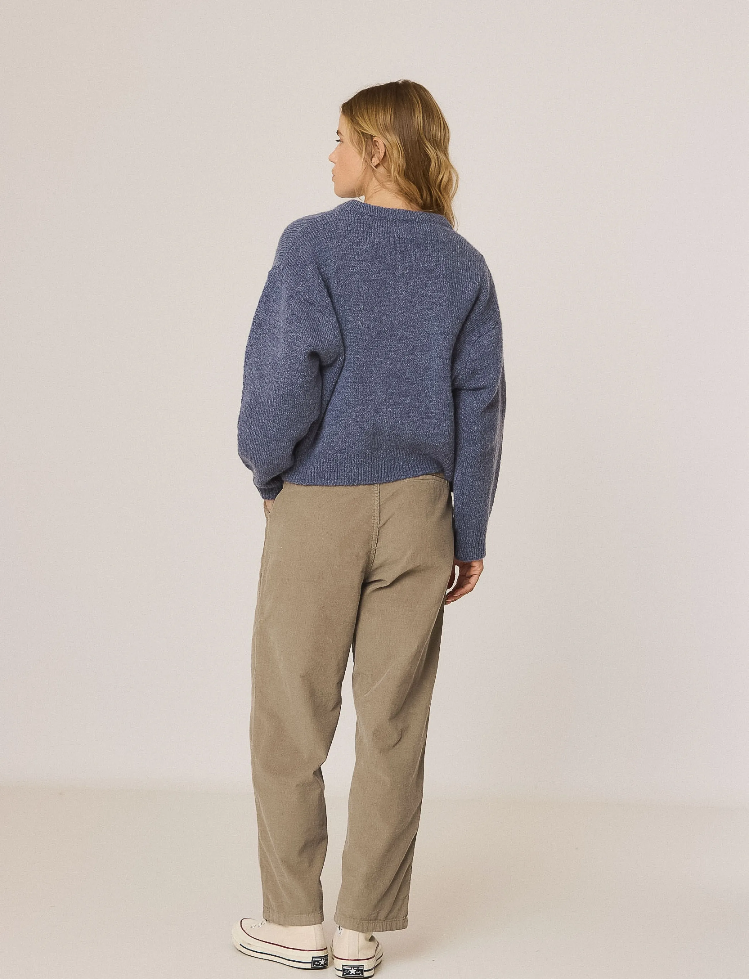 INDI&COLD - VI26CC256 - wide leg trousers - 109.topo - 3