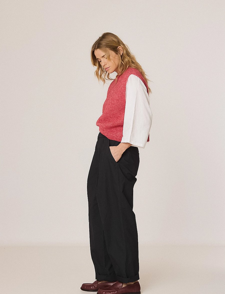 INDI&COLD - VI26FG546 - knitted vests - 200.rosa - 2