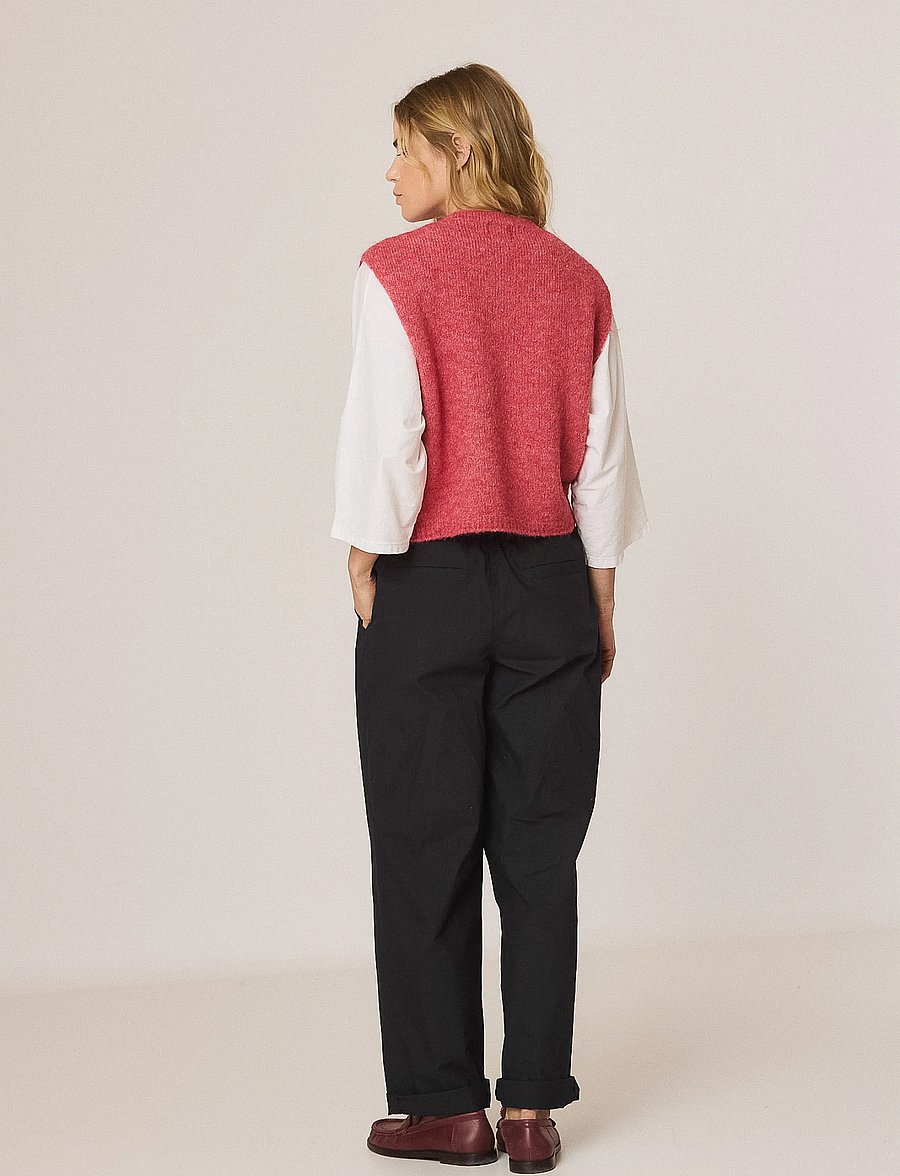 INDI&COLD - VI26FG546 - knitted vests - 200.rosa - 3