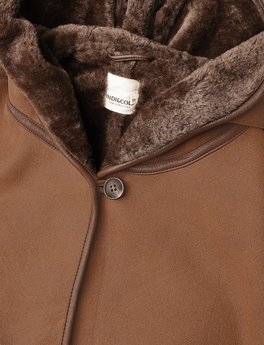 INDI&COLD - VI26MT631 - leichte jacken - 122.toffee - 5