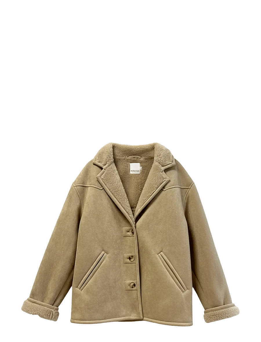 INDI&COLD - VI26MT632 - kunstpelz - 100.beige - 1