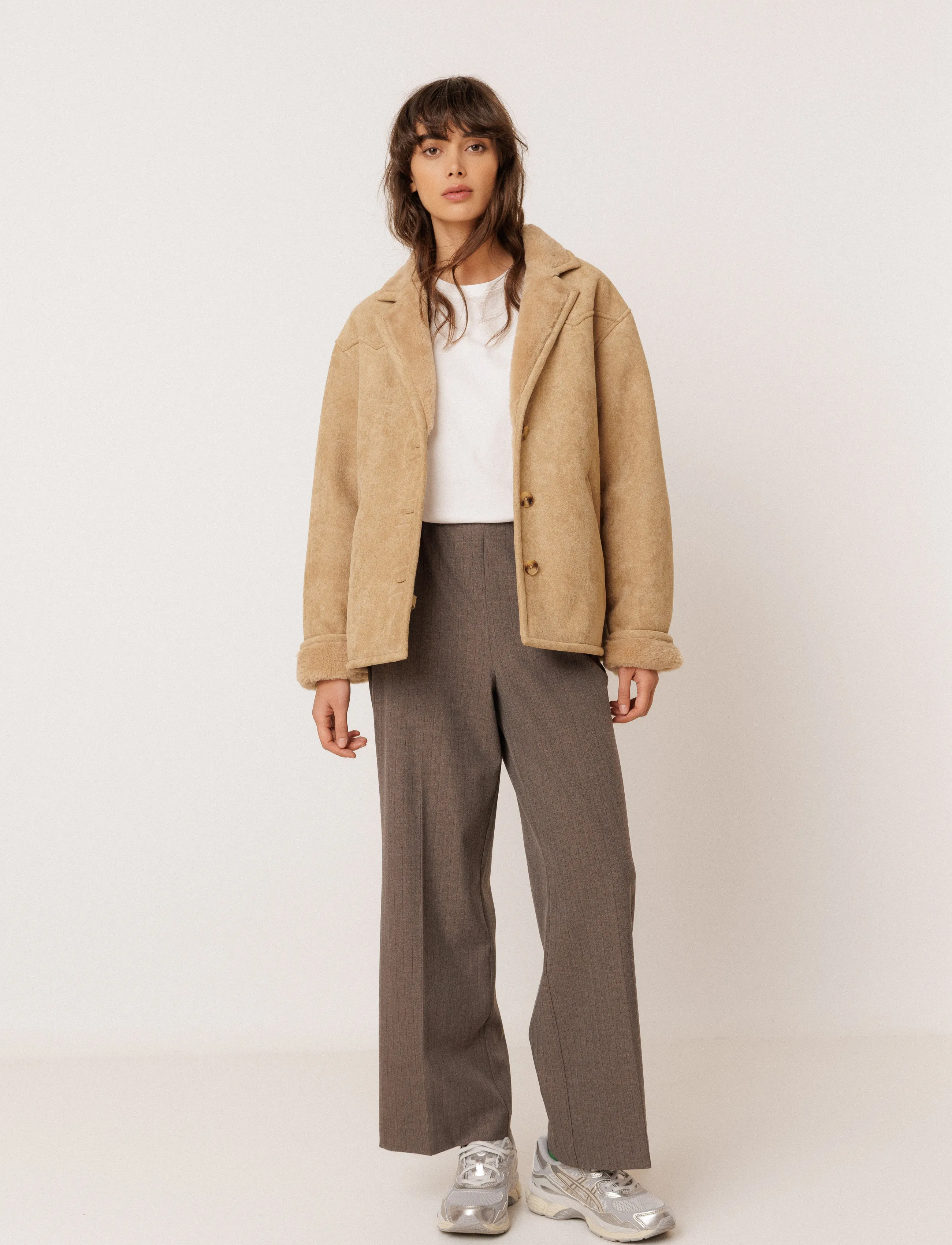 INDI&COLD VI26MT632 - Joped ja mantlid - 100.BEIGE / beige