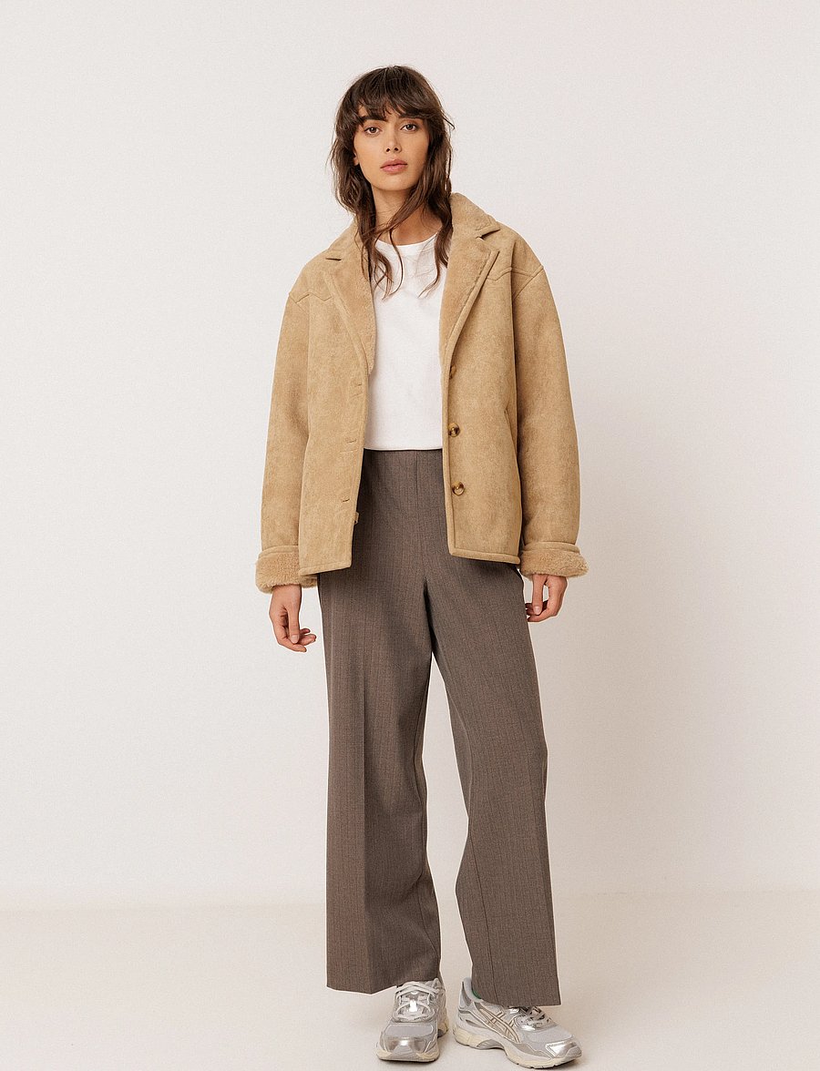 INDI&COLD - VI26MT632 - kunstpelz - 100.beige - 0