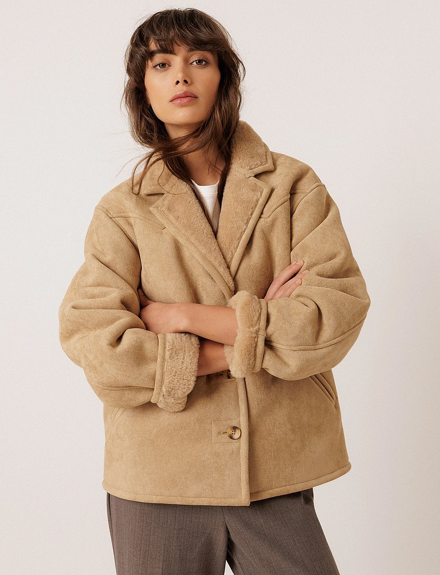 INDI&COLD - VI26MT632 - kunstpelz - 100.beige - 3