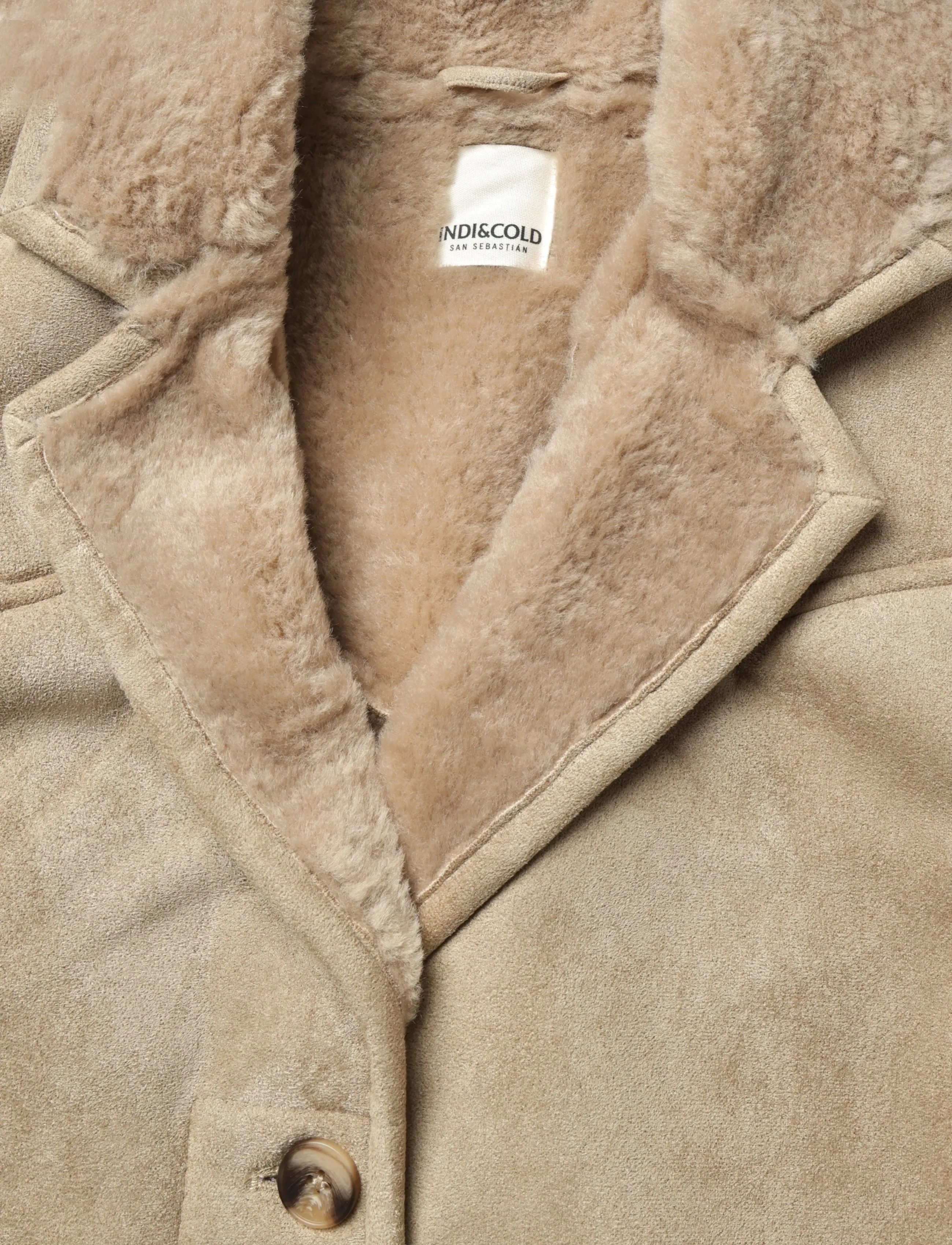 INDI&COLD - VI26MT632 - gervifeldur - 100.beige - 5