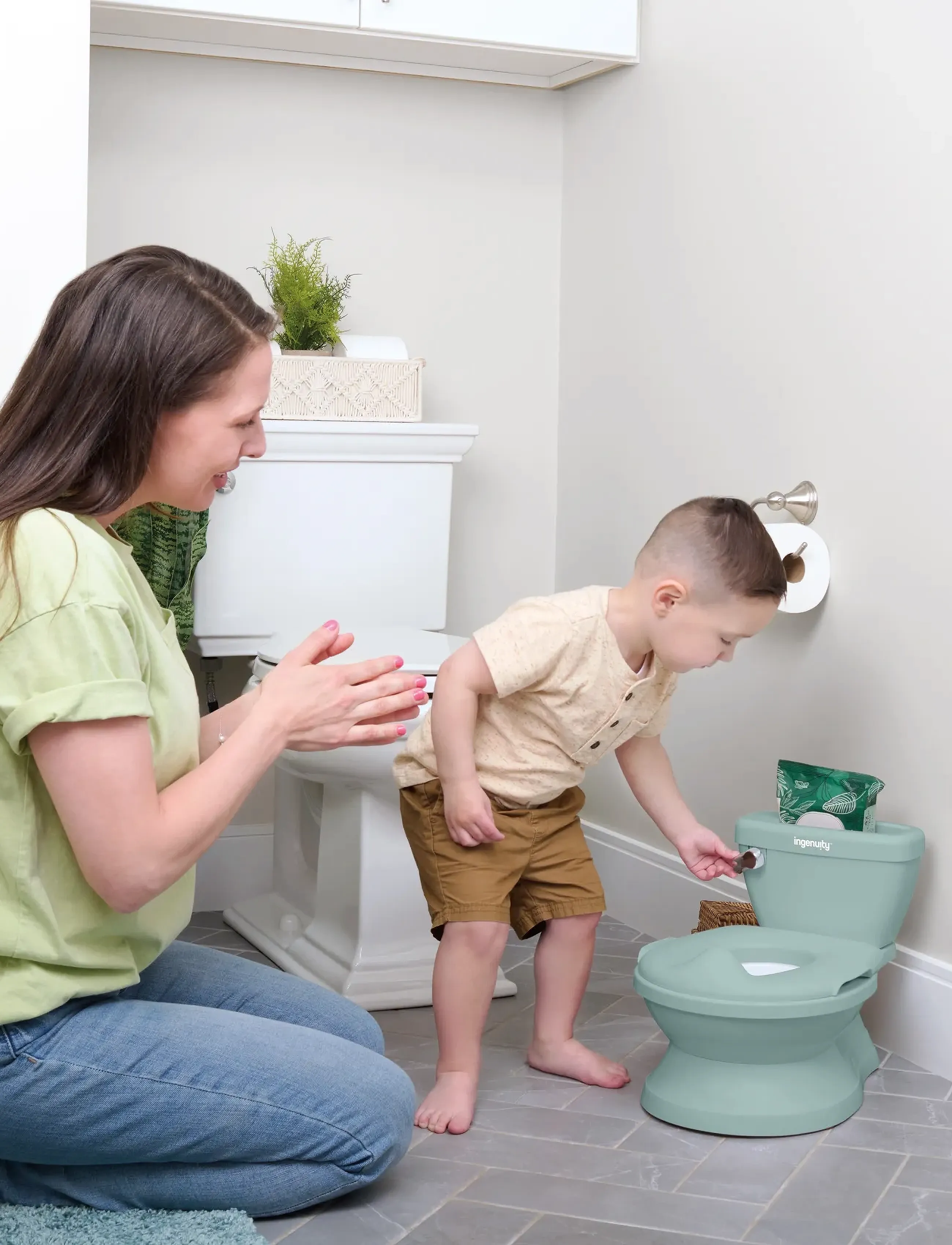 Ingenuity - My Size Potty Pro™ - Green - green - 3