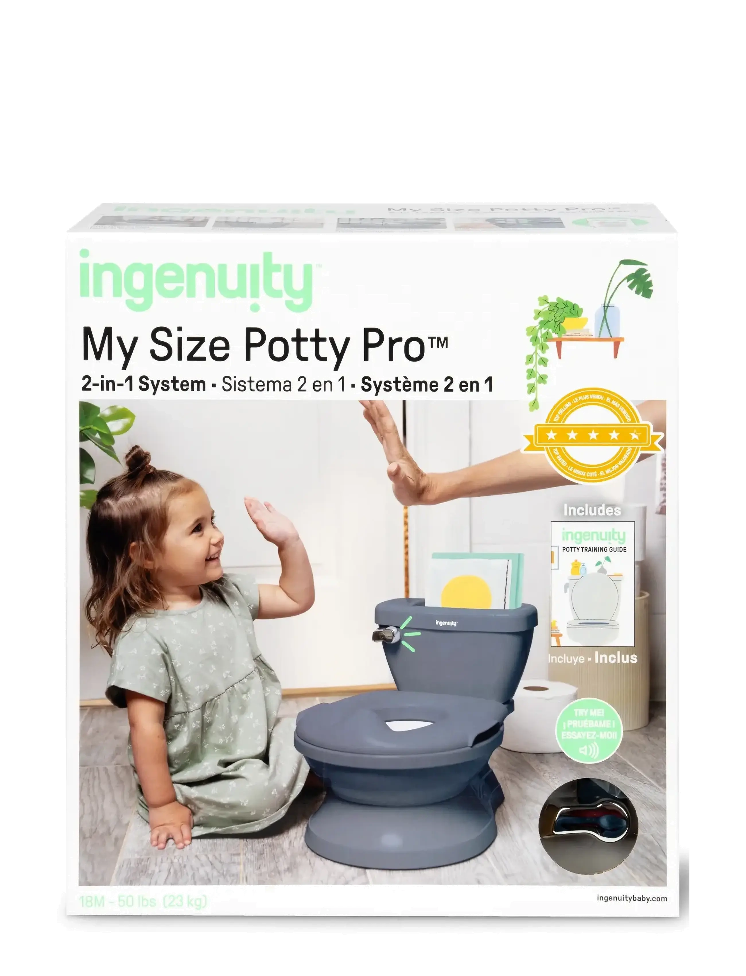 Ingenuity - My Size Potty Pro™ - Blue - töpfchen - blue - 2