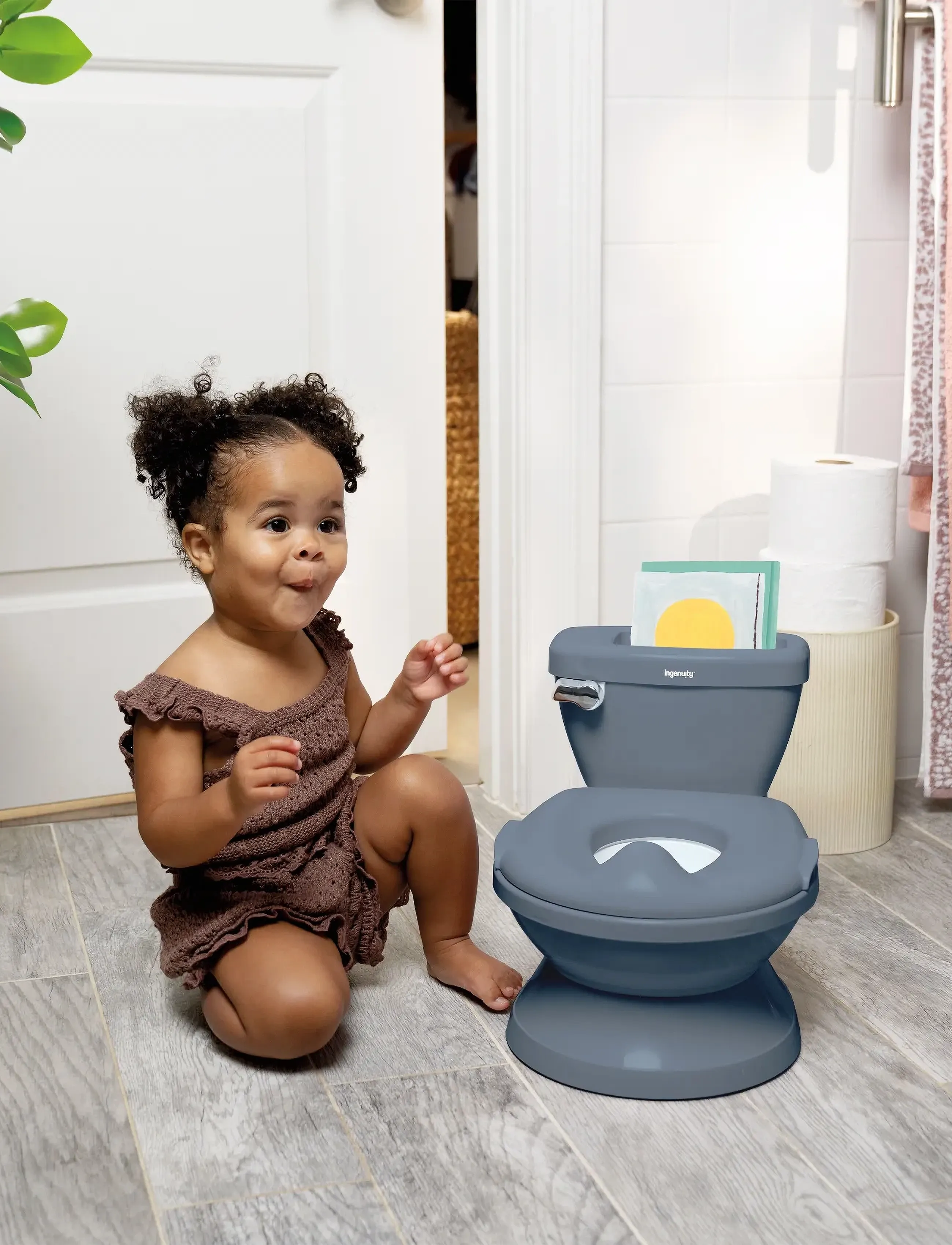 Ingenuity - My Size Potty Pro™ - Blue - töpfchen - blue - 0