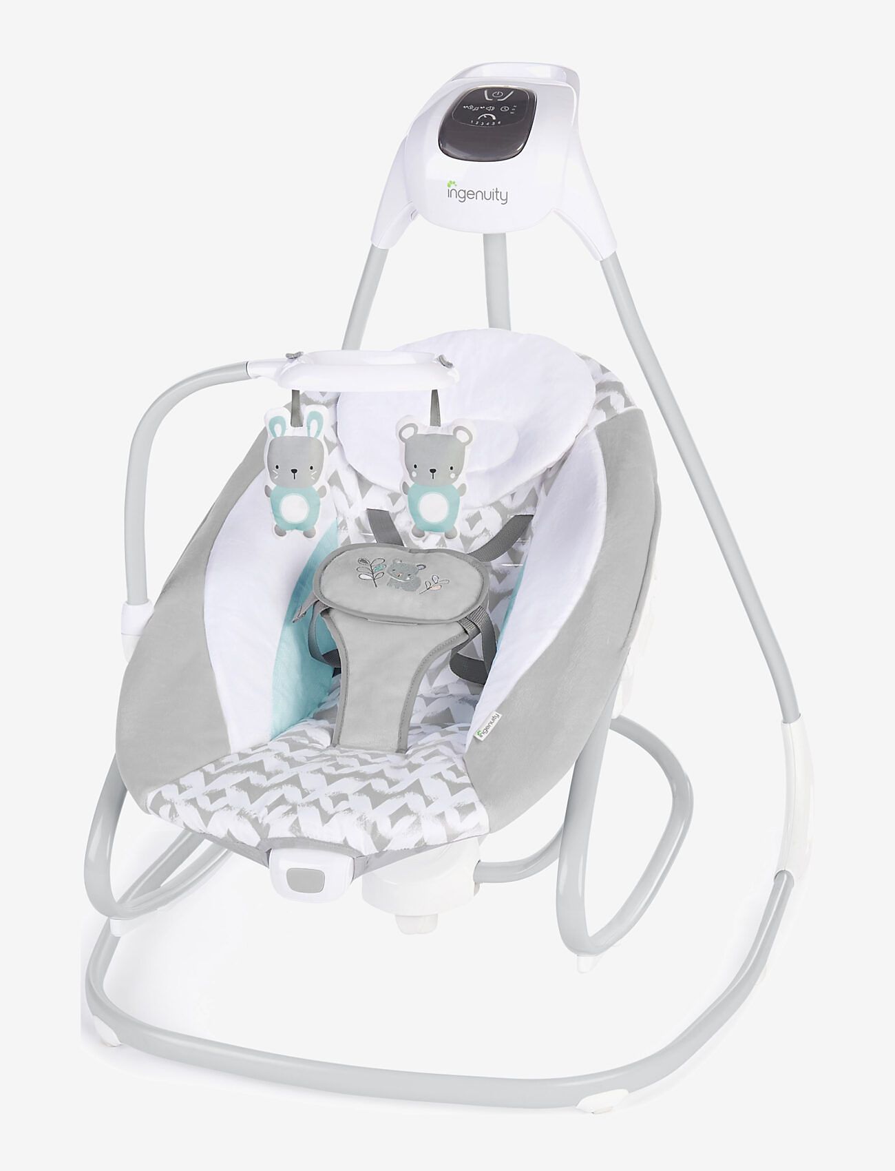 Ingenuity - SimpleComfort™ Compact Soothing Swing & Rocker™ - Raylan™ - kids - multi coloured - 0