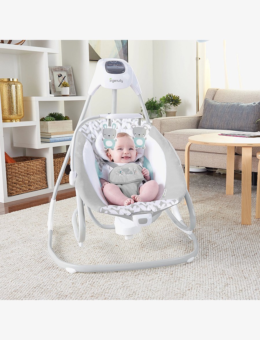 Ingenuity - SimpleComfort™ Compact Soothing Swing & Rocker™ - Raylan™ - multi coloured - 4