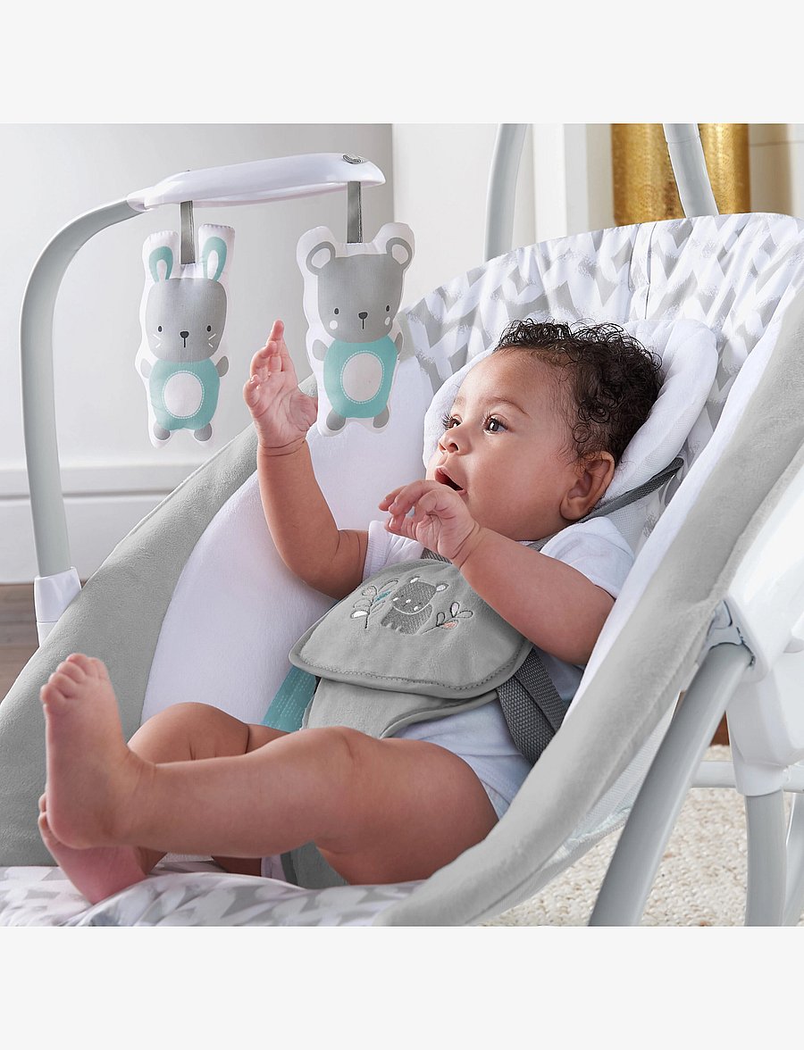 Ingenuity - SimpleComfort™ Compact Soothing Swing & Rocker™ - Raylan™ - multi coloured - 5