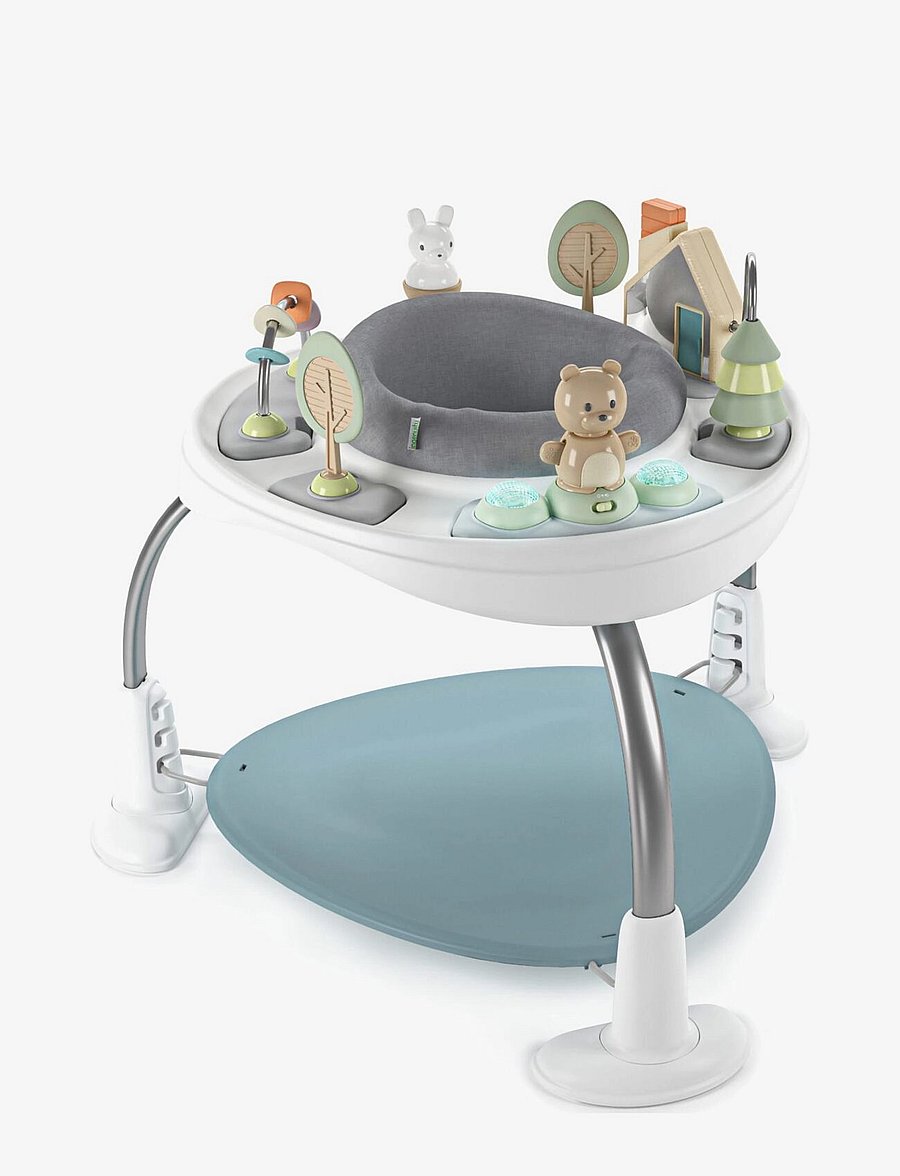 Ingenuity - Spring & Sprout™ - First Forest™ 2-in-1 legetrampolin og bord - multi coloured - 0