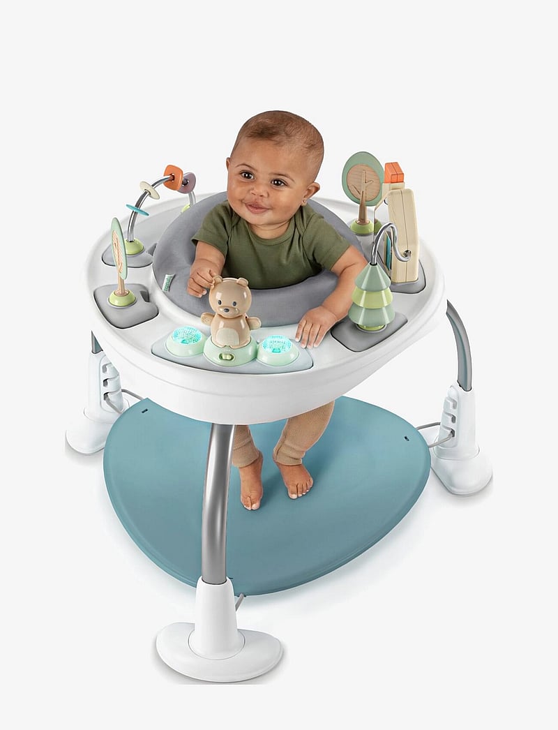 Ingenuity - Spring & Sprout™ - First Forest™ 2-in-1 legetrampolin og bord - kingitused lastele - multi coloured - 2