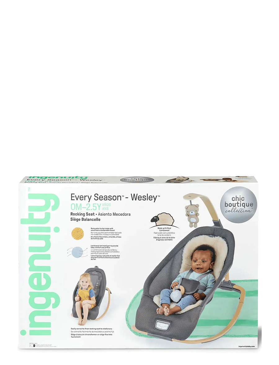 Ingenuity - Every Season™ Rocking Seat - Wesley™ - babysitters - multi coloured - 2