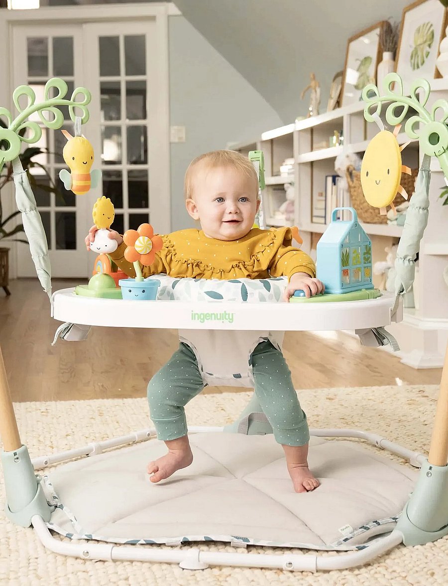 Ingenuity - Tummy to Toes™ 6-in-1 Milestones Center - babygym & lekmattor - multi coloured - 0
