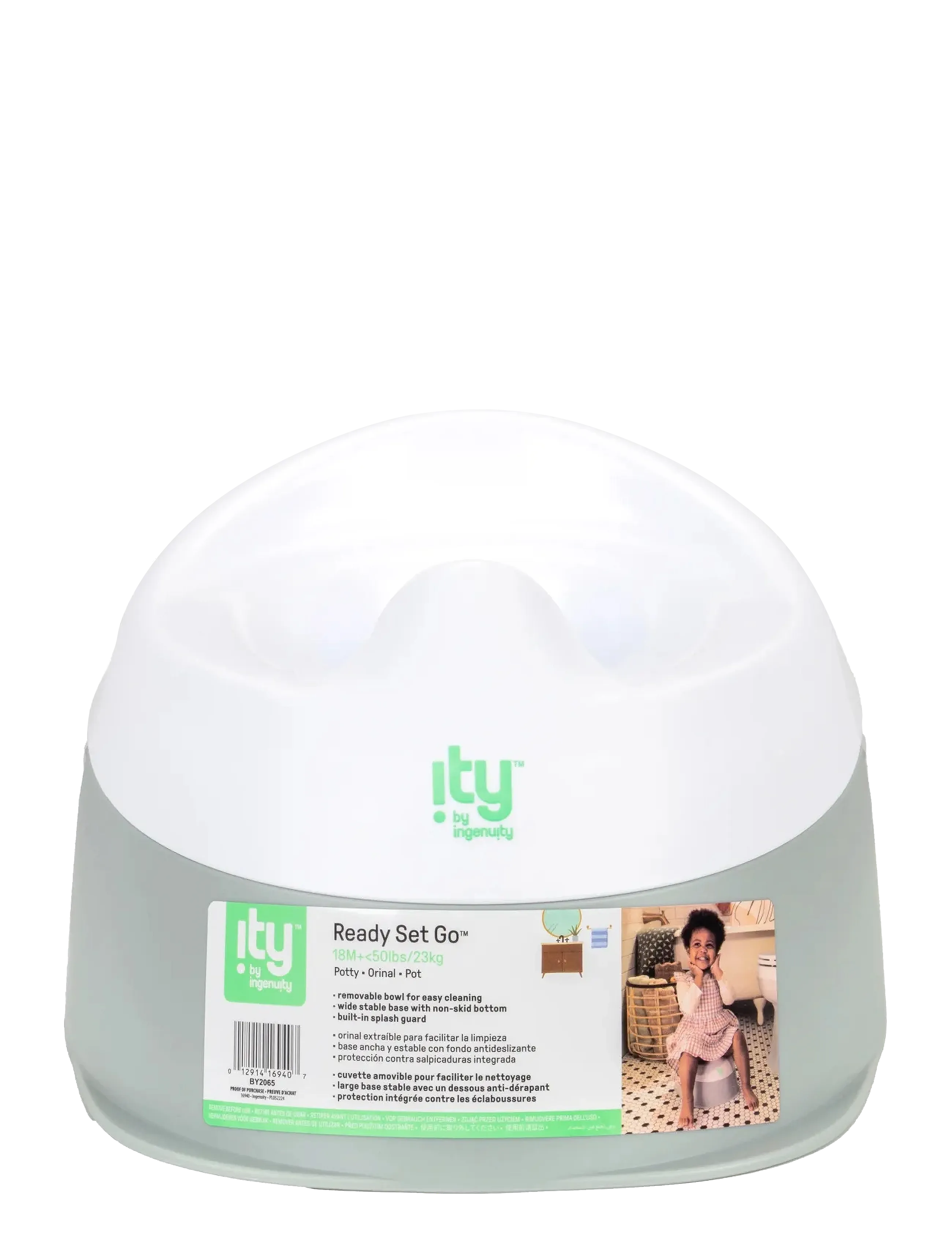 Ingenuity - Ready Set Go™ Potty - white - 3