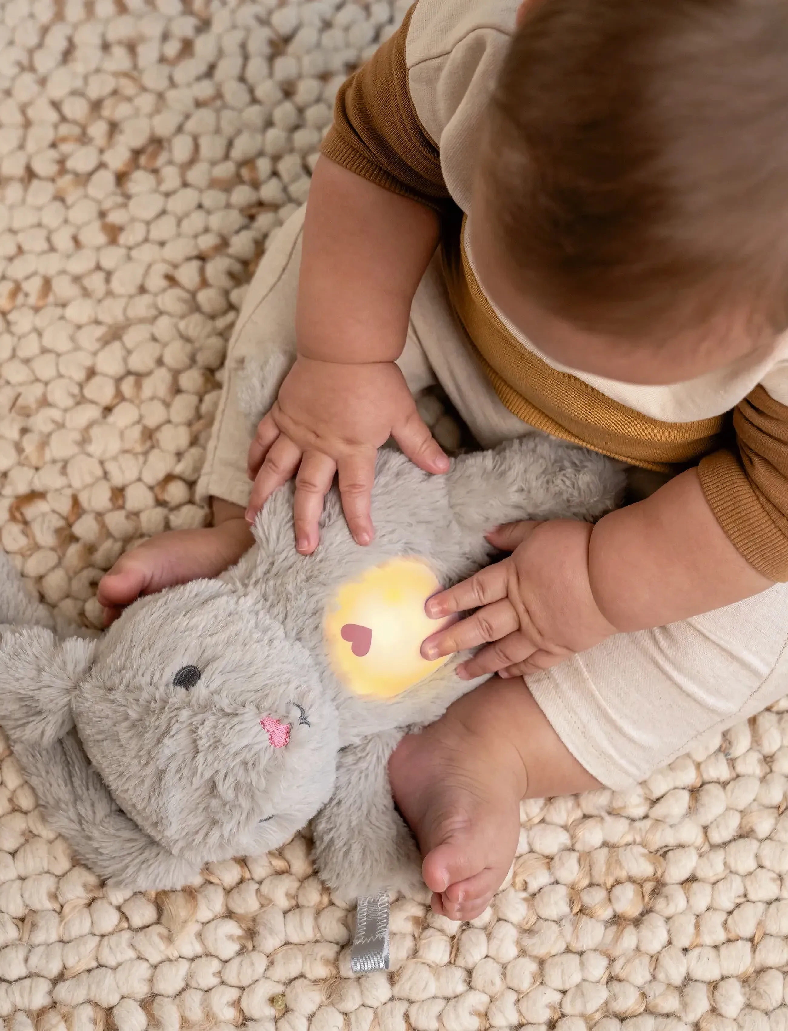 Ingenuity Sylvi Plush Soother, One Size, Grey, Baby Legetøj > Musical Plush Legetøj, Børn