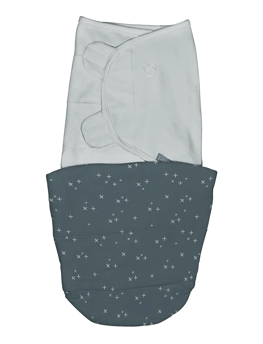 Ingenuity - SwaddleMe™ by Ingenuity™ All Season Swaddle - Stardust - sovpåsar - grey - 1