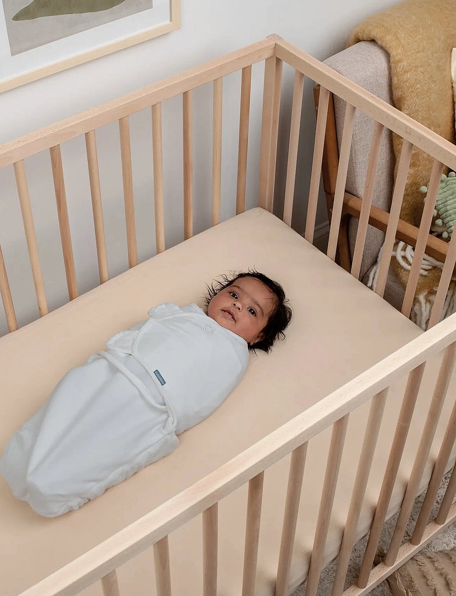 Ingenuity - SwaddleMe™ by Ingenuity™ All Season Swaddle - Stardust - sovpåsar - grey - 3