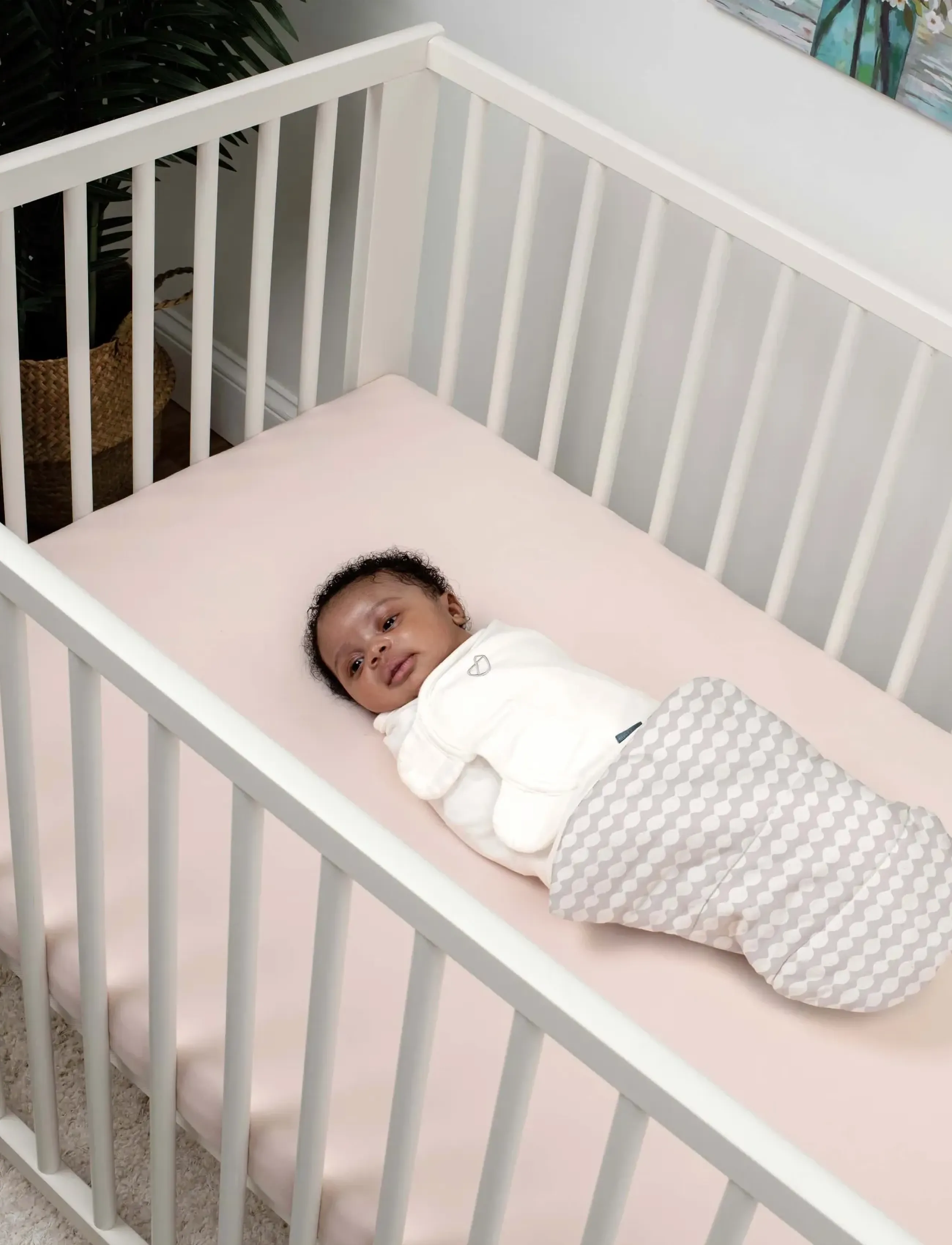 Ingenuity - SwaddleMe™ by Ingenuity™ All Season Swaddle - Dream Wave - beige - 3