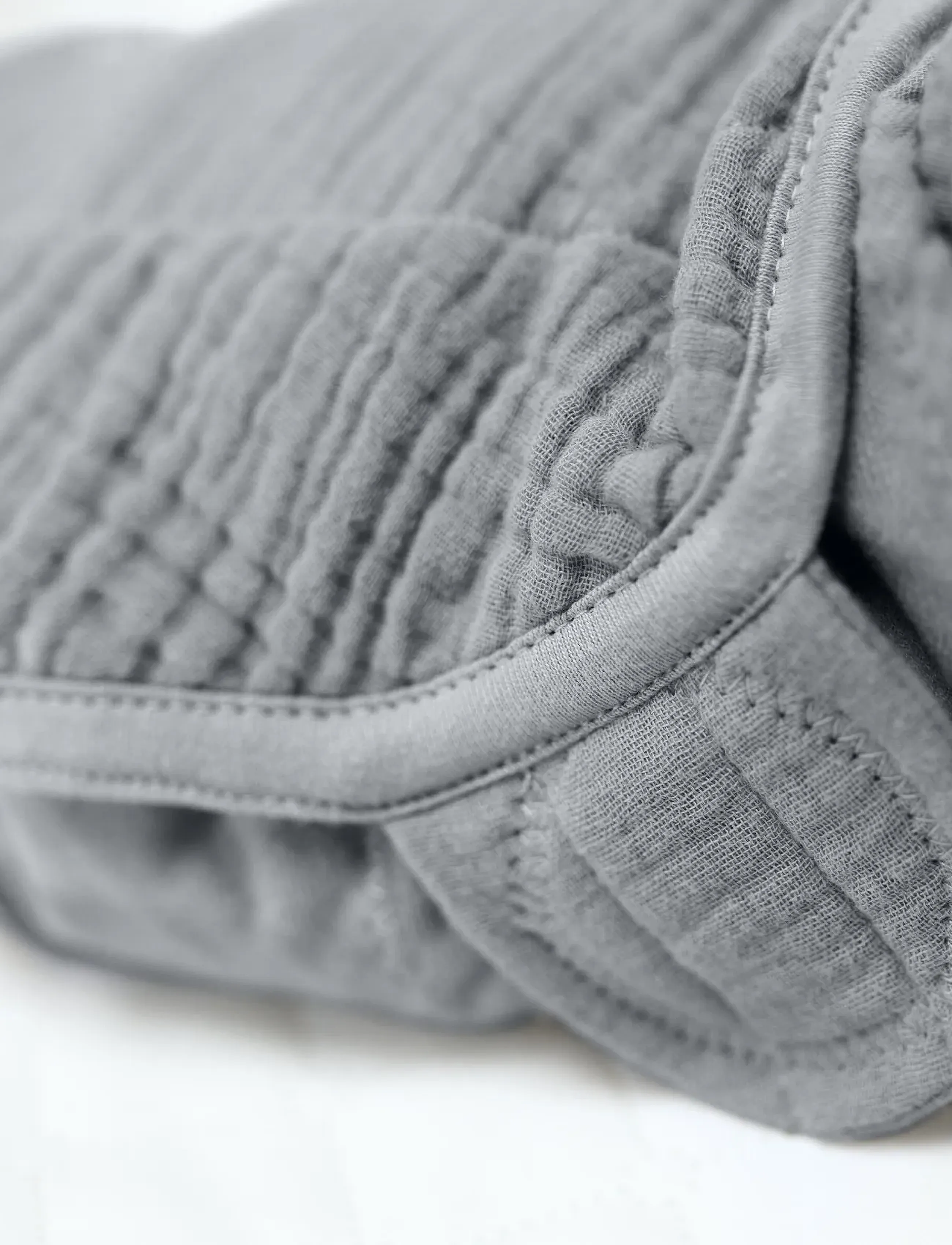 Ingenuity - SwaddleMe™ by Ingenuity™ Muslin Original Swaddle - Granite - grey - 3