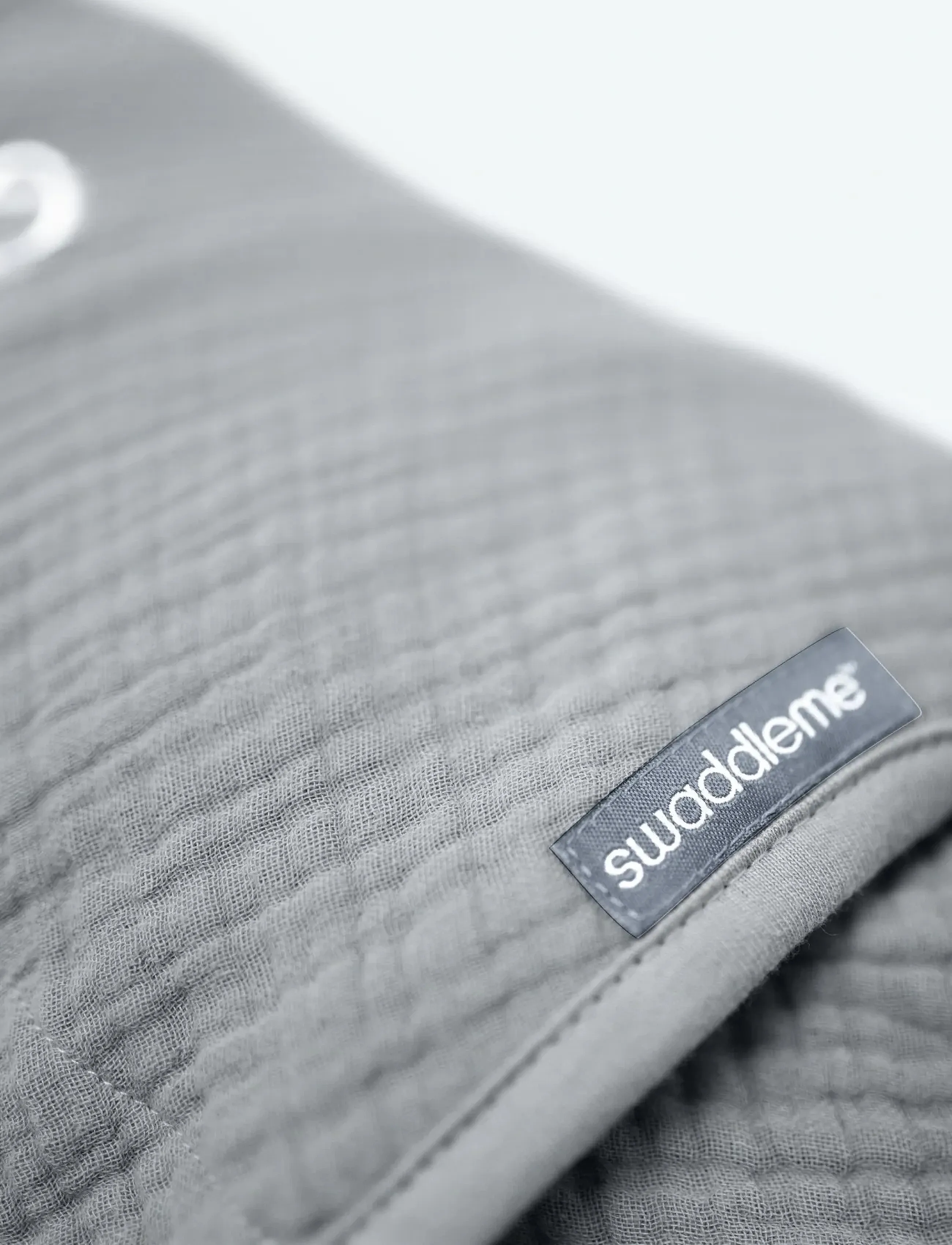 Ingenuity - SwaddleMe™ by Ingenuity™ Muslin Original Swaddle - Granite - grey - 4