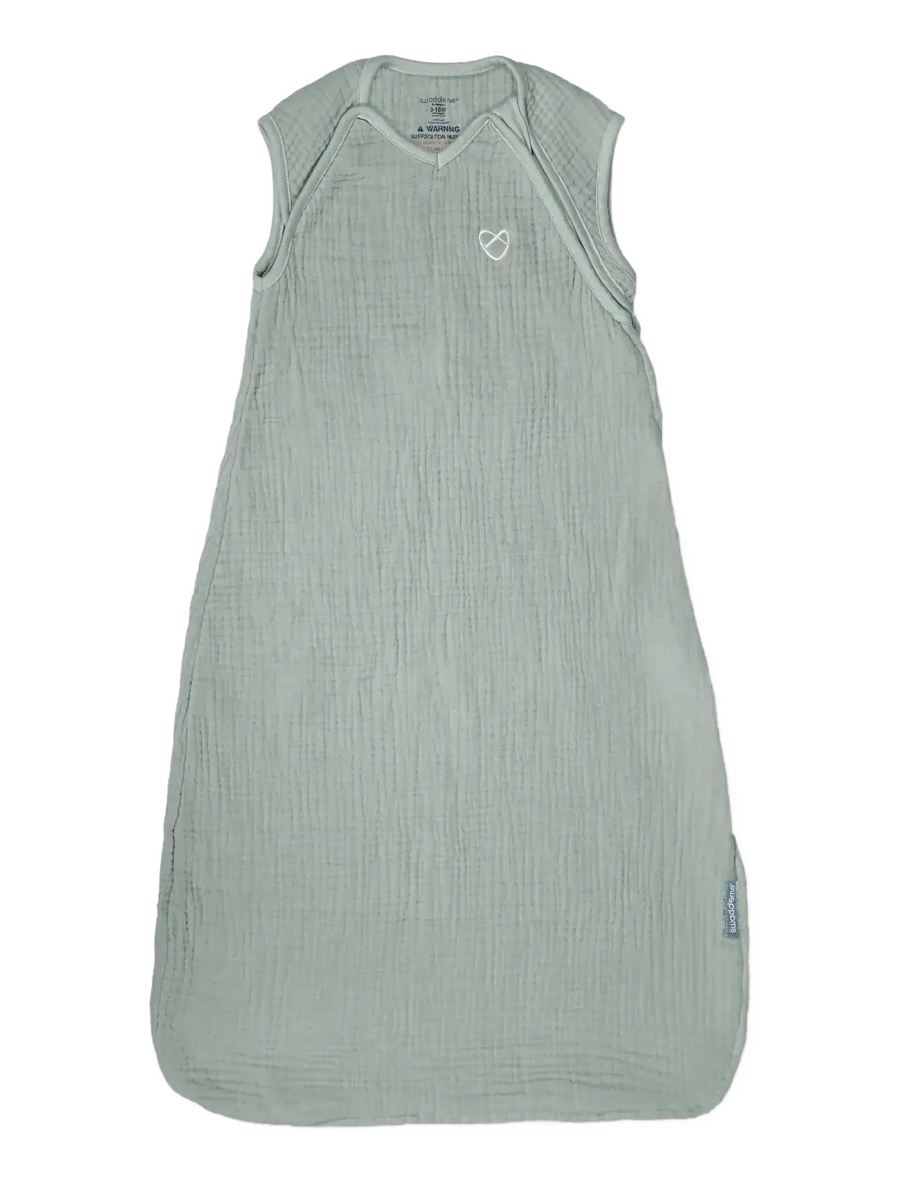 Ingenuity - SwaddleMe™ by Ingenuity™ Muslin Night Sack Sleeper - Moss - green - 1