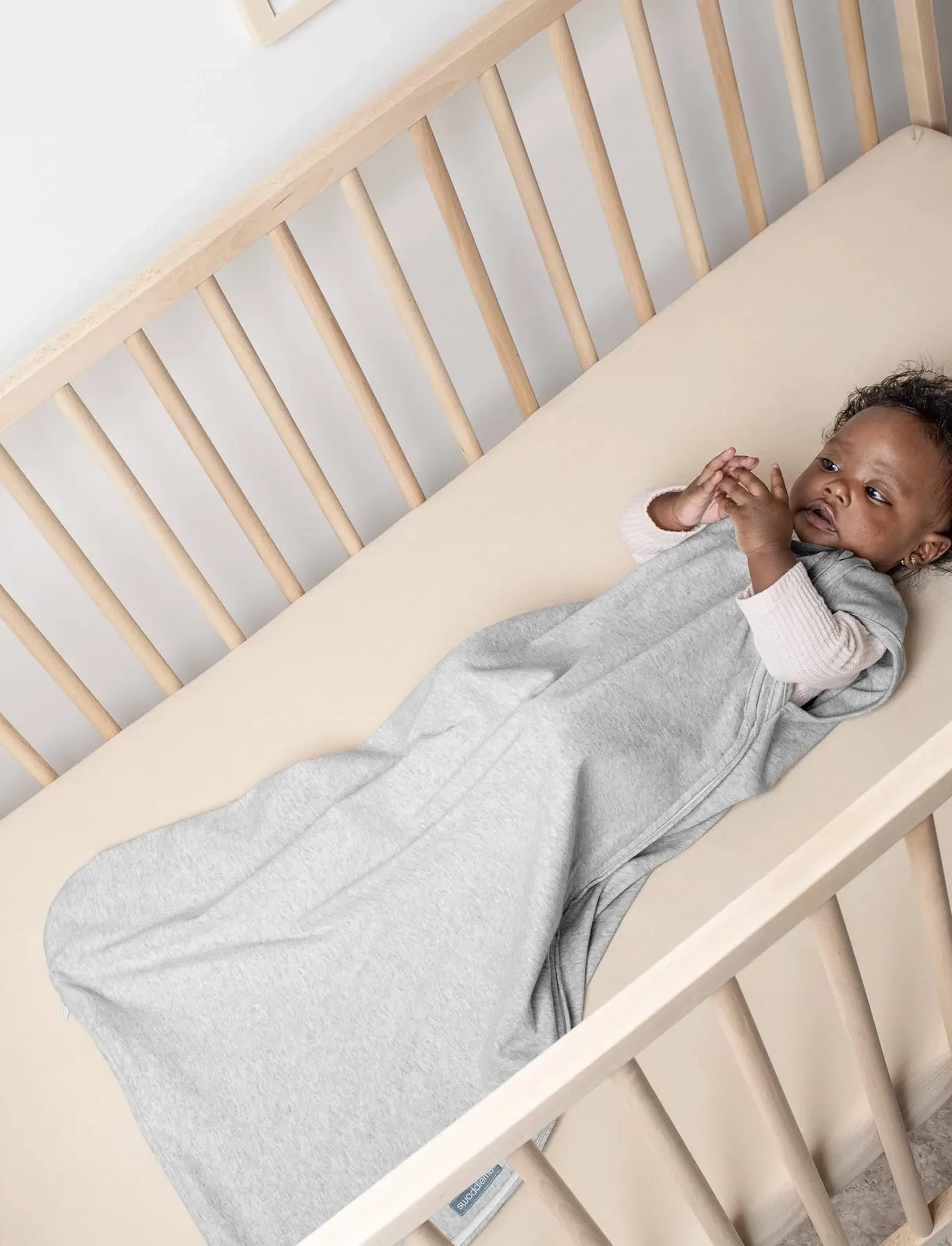 Ingenuity - SwaddleMe™ by Ingenuity™ Muslin Night Sack Sleeper - Moss - green - 3