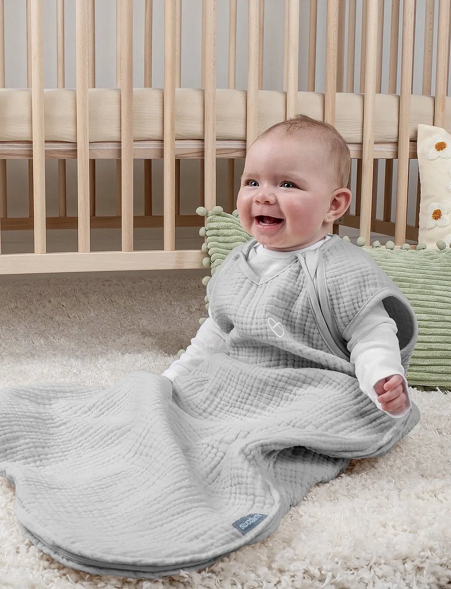 Ingenuity - SwaddleMe™ by Ingenuity™ Night Sack Sleeper - Heather Grey - barnesoveposer - grey - 0