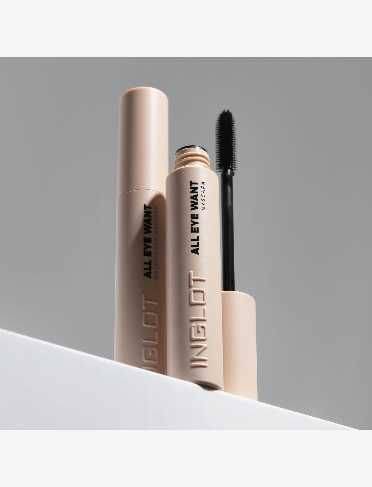 INGLOT - INGLOT ALL EYE WANT MASCARA - acīm un uzacīm - black - 2