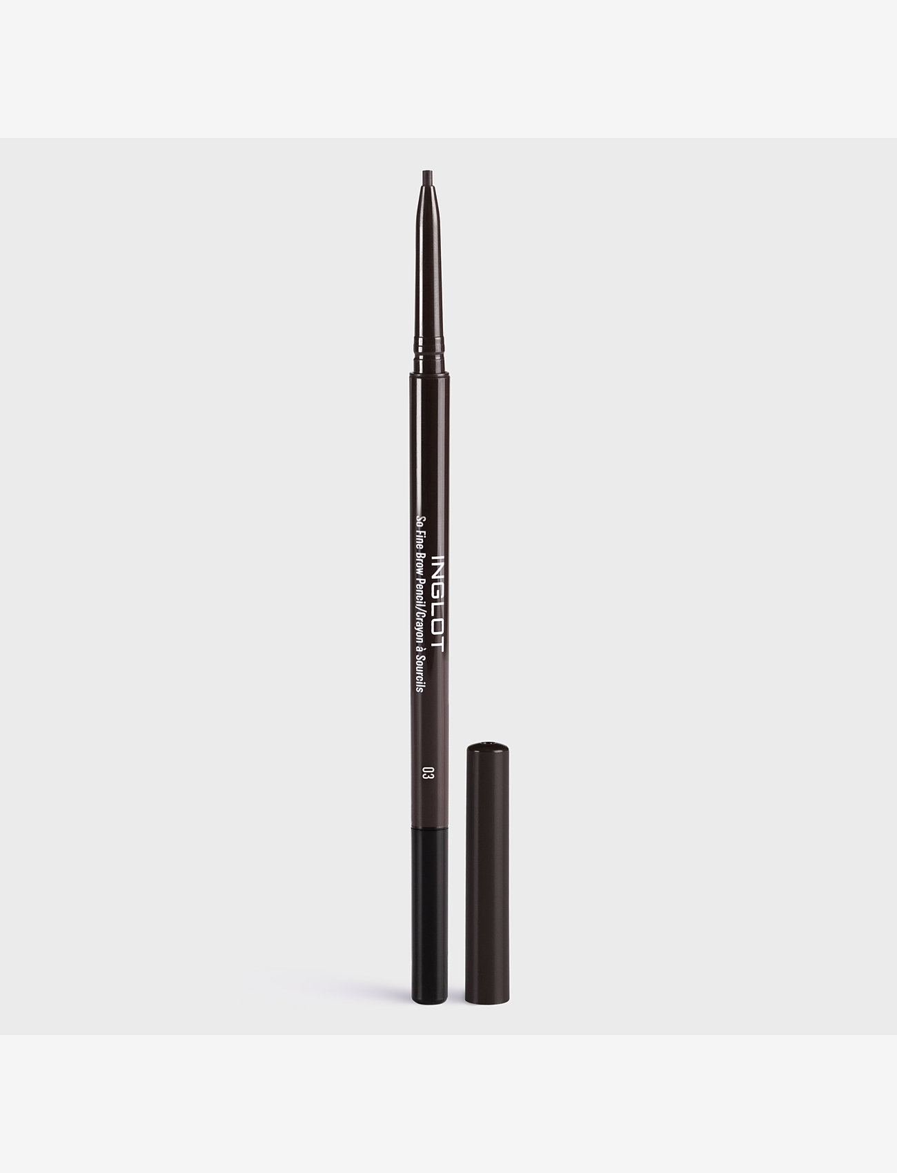 INGLOT - INGLOT SO FINE BROW PENCIL 03 - augu og augabrúnir - dark brown - 1