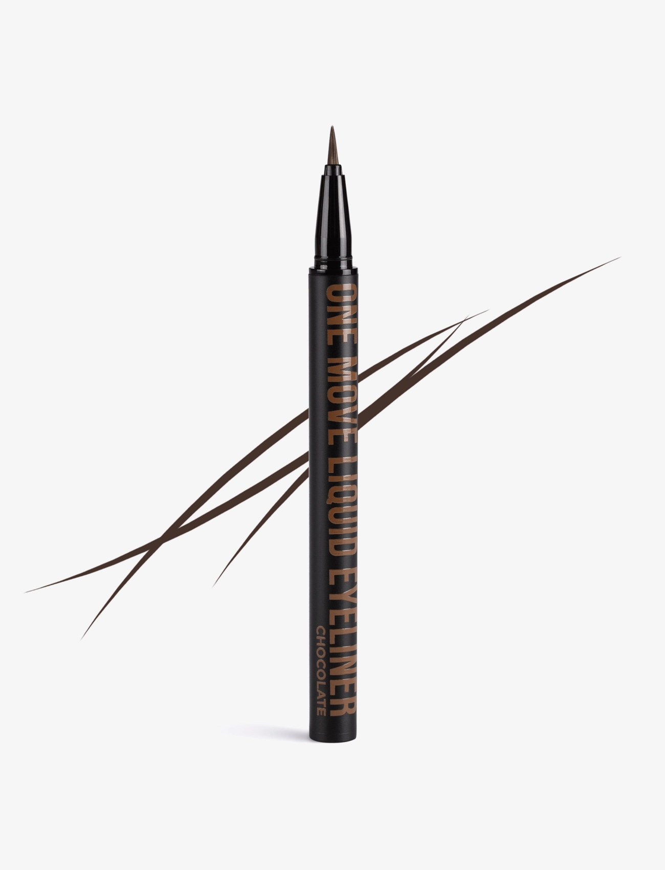 INGLOT - INGLOT ONE MOVE LIQUID EYELINER CHOCOLATE 02 - makeup - brown - 2