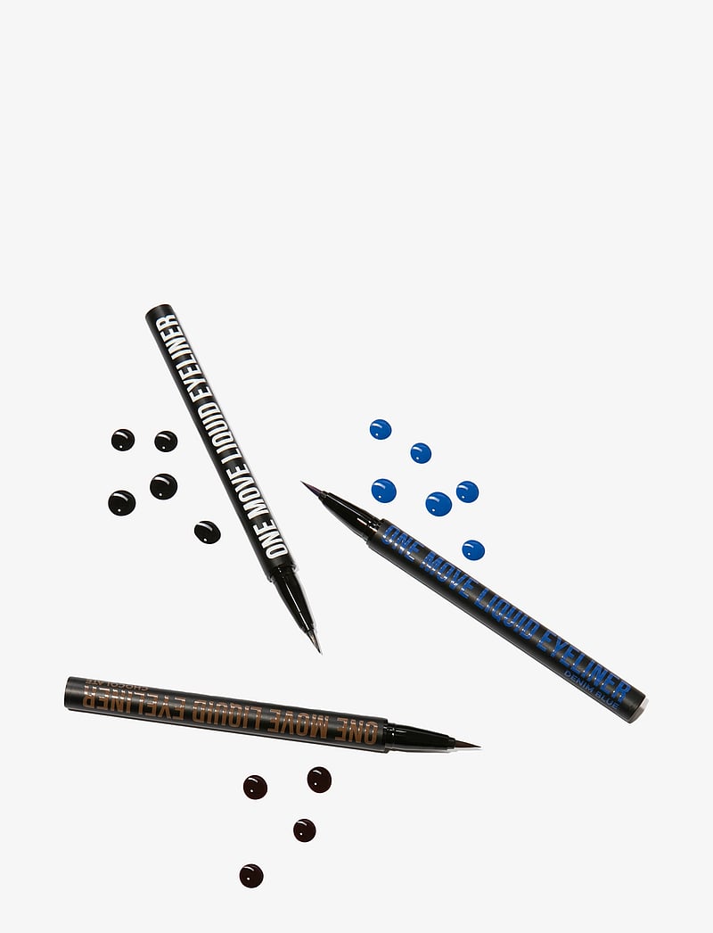 INGLOT - INGLOT ONE MOVE LIQUID EYELINER DENIM BLUE 03 - makeup - blue - 4