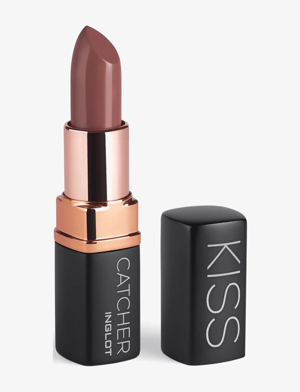 INGLOT - INGLOT KISS CATCHER LIPSTICK 63 ALIKE 910 - smink - mauve, beige, brown - 0
