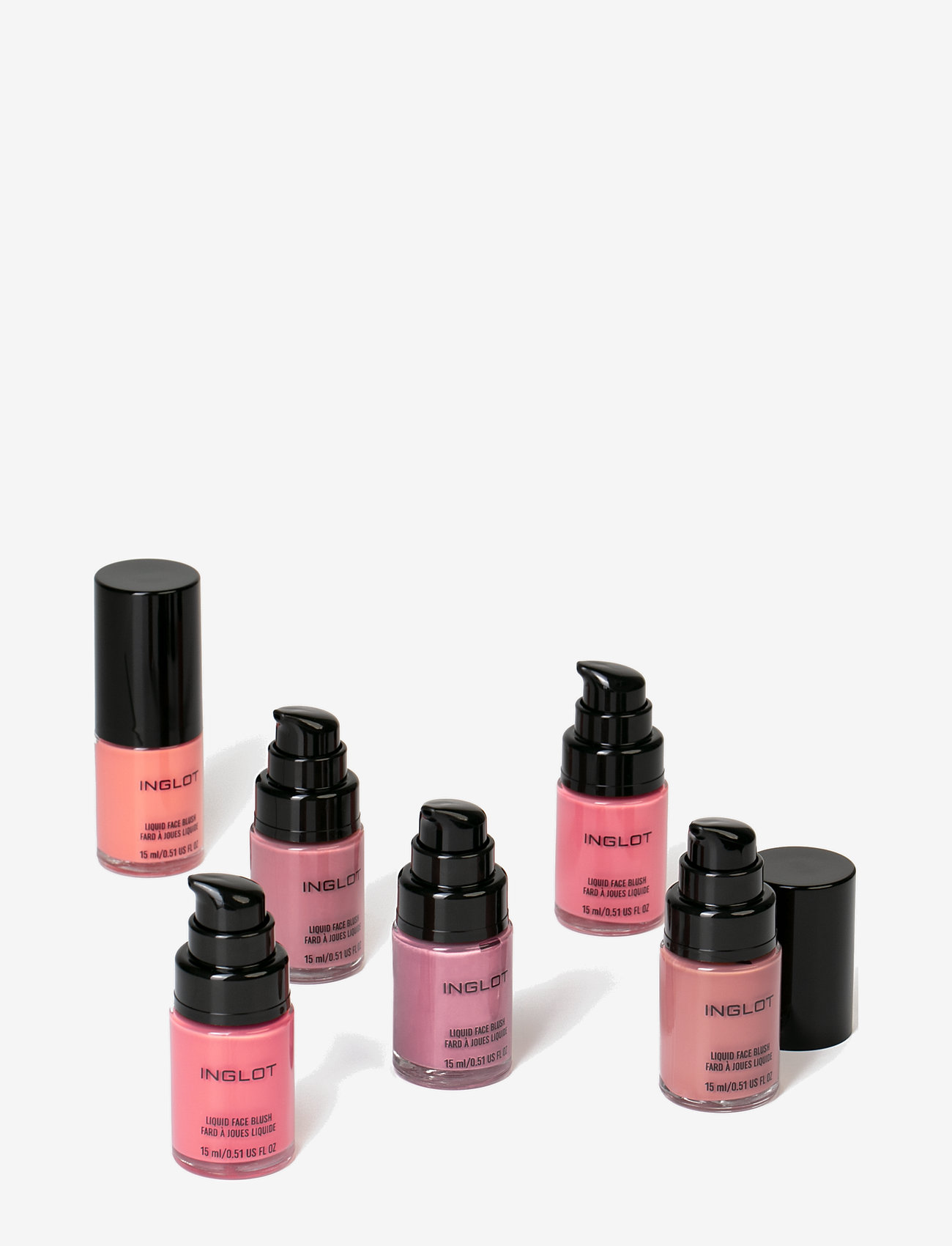 INGLOT - INGLOT LIQUID FACE BLUSH 91 - makeup - bright coral - 4