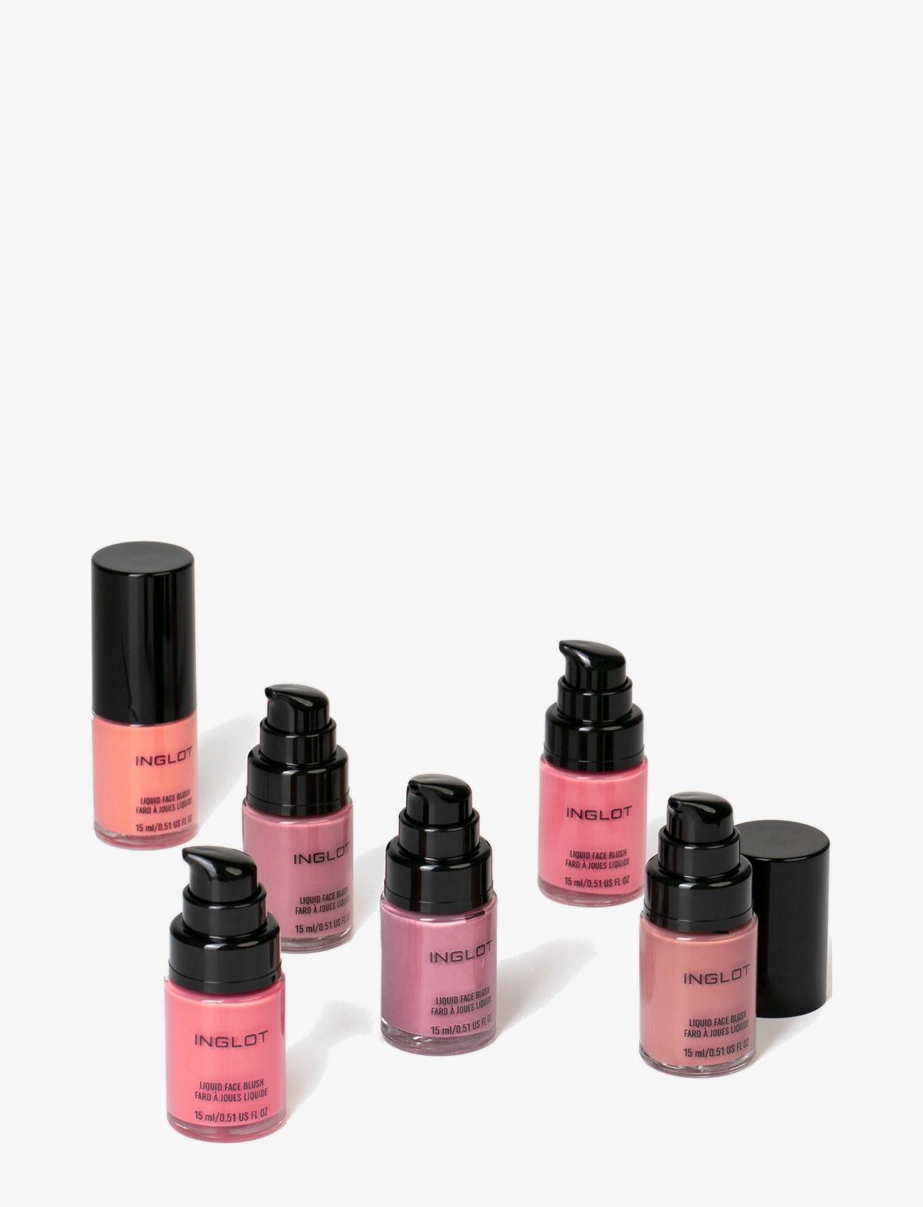 INGLOT - INGLOT LIQUID FACE BLUSH 91 - makeup - bright coral - 4