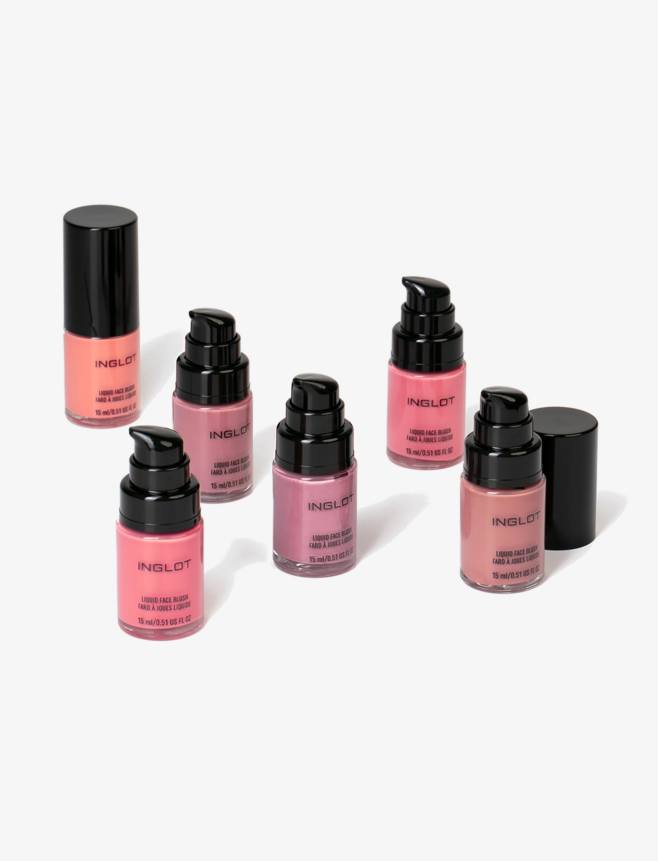 INGLOT - INGLOT LIQUID FACE BLUSH 96 - festtøj til outletpriser - pink - 4