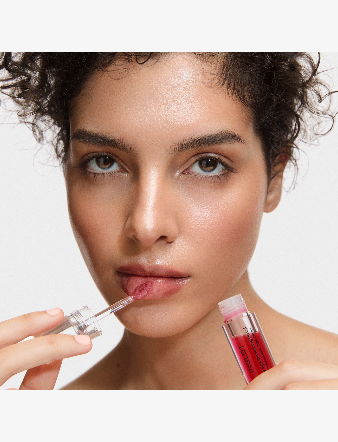 INGLOT Juicy Lips Smoothing Lip Oil 11 Wild Strawberry läppsmink dam – bild 4