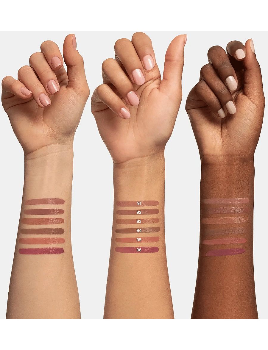INGLOT - INGLOT GLAZED LIPS LIQUID LIPSTICK SPF 50+ PINK MERINGUE 91 - makeup - raspberry coloured, light brown, pink - 3