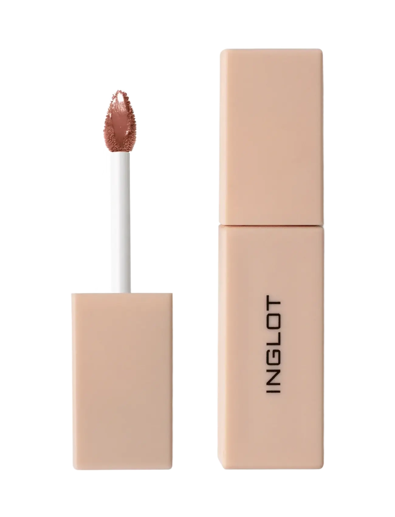 INGLOT Glazed Lips Liquid Lipstick Spf 50+ Salted Caramel 92, Læbestift, Pink, Str: 3.5 ML