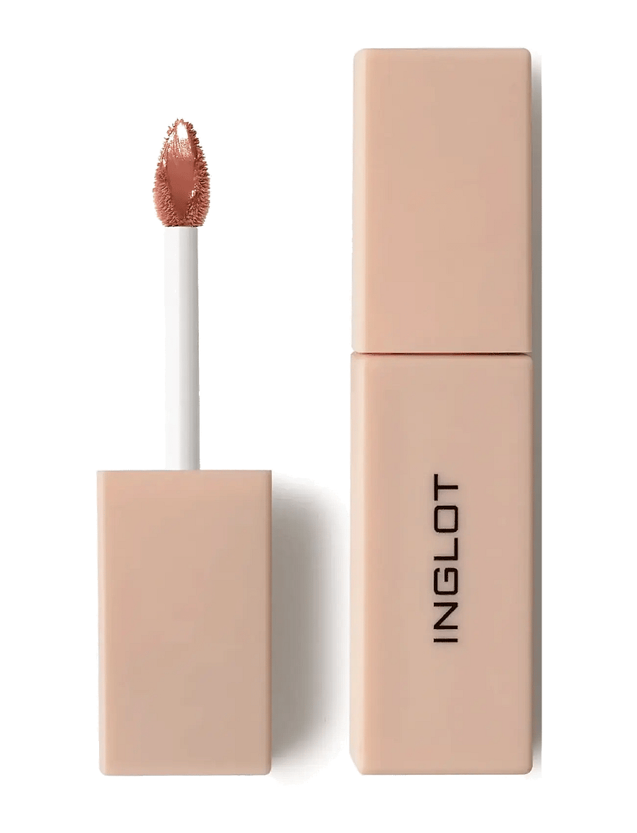 INGLOT - INGLOT GLAZED LIPS LIQUID LIPSTICK SPF 50+ CARROT CAKE 93 - makeup - salmon coloured, pink - 1