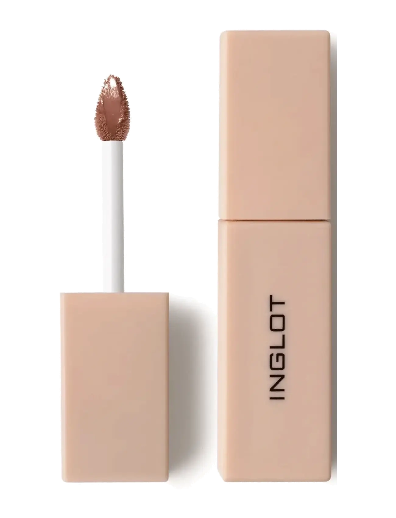 INGLOT INGLOT GLAZED LIPS LIQUID LIPSTICK SPF 50+ MILK CHOCOLATE 94 - Læbestifter - CHOCOLATE COLOURED, PINK / brown